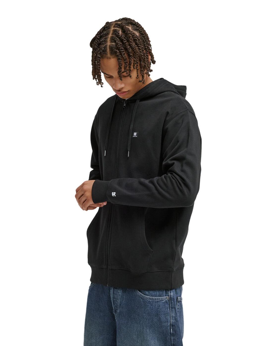 Sweat à capuche zippé LORION Noir Homme 4/4