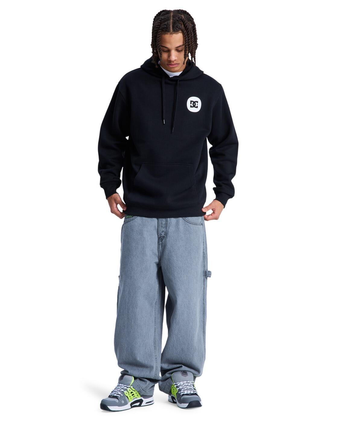 Sudadera con Capucha SHAPE OR DESTROY Negro Hombre 3/4