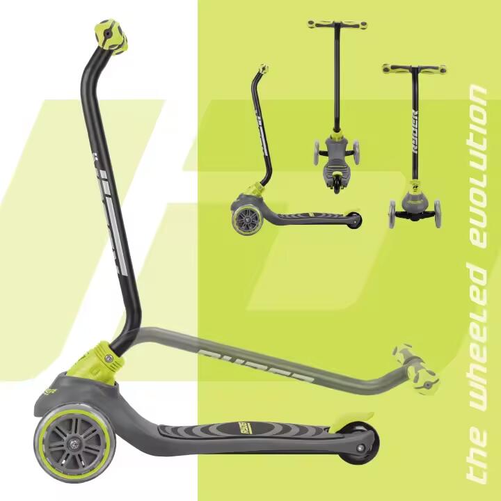 Patinete Ryder Neo, 3 ruedas, base antideslizante, freno trasero. 2/7