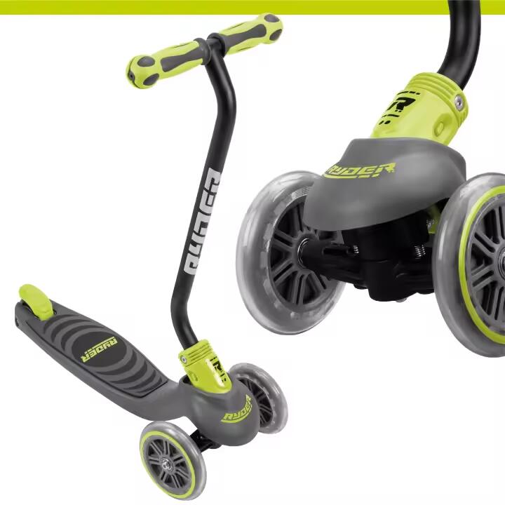 Patinete Ryder Neo, 3 ruedas, base antideslizante, freno trasero. 5/7