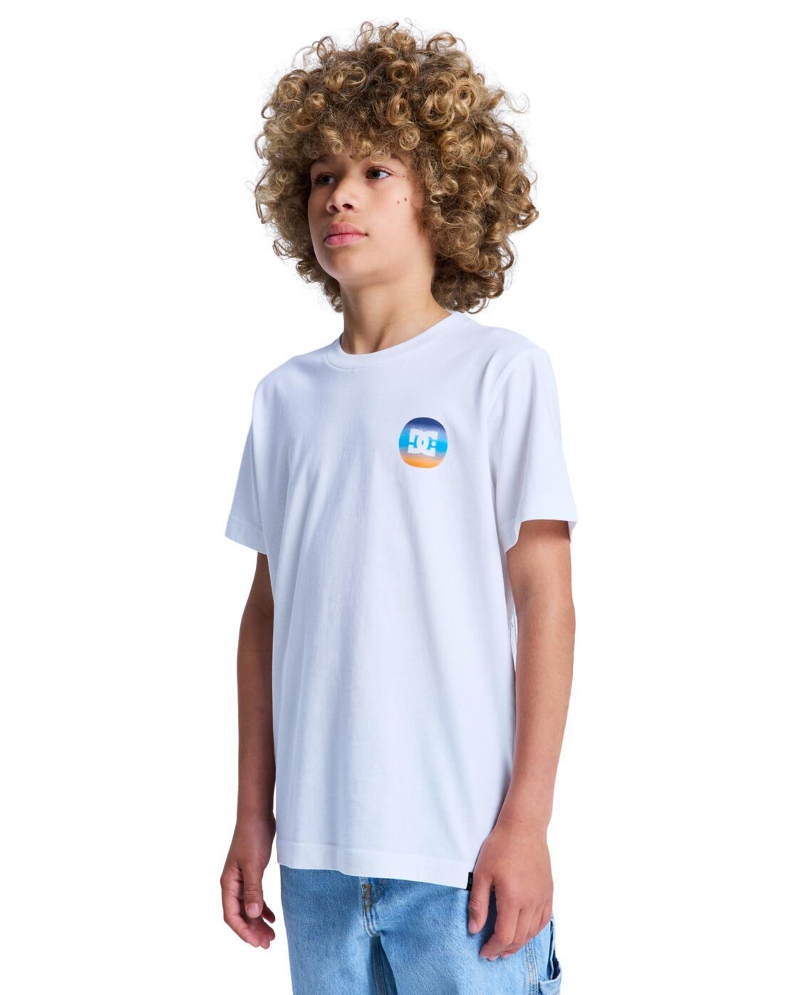 Camiseta de manga corta SHAPE OR DESTROY Blanco Niño 3/4