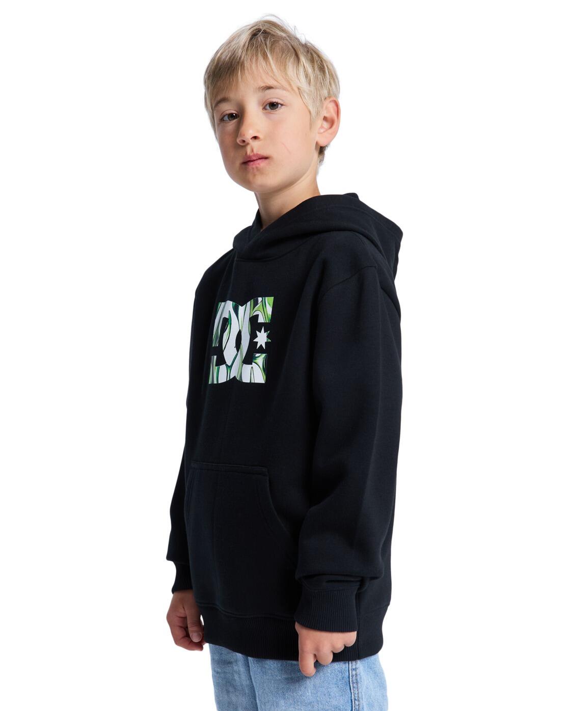 Sudadera con Capucha DC STAR FILLED Negro Niño 3/4