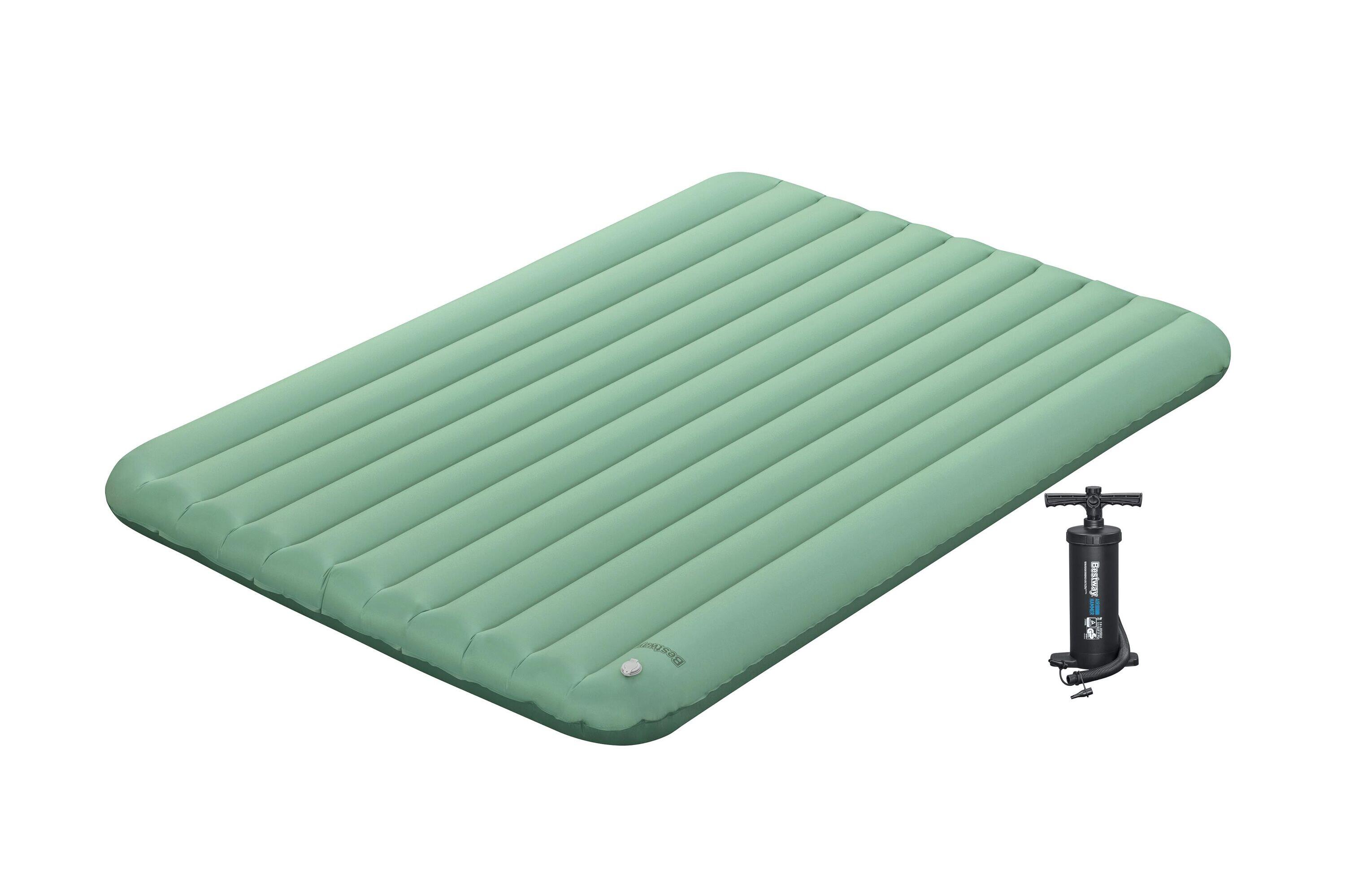 Bestway Matelas gonflable de trekking 2 places 203 x 142 x 15 cm avec gonfleur 2/7