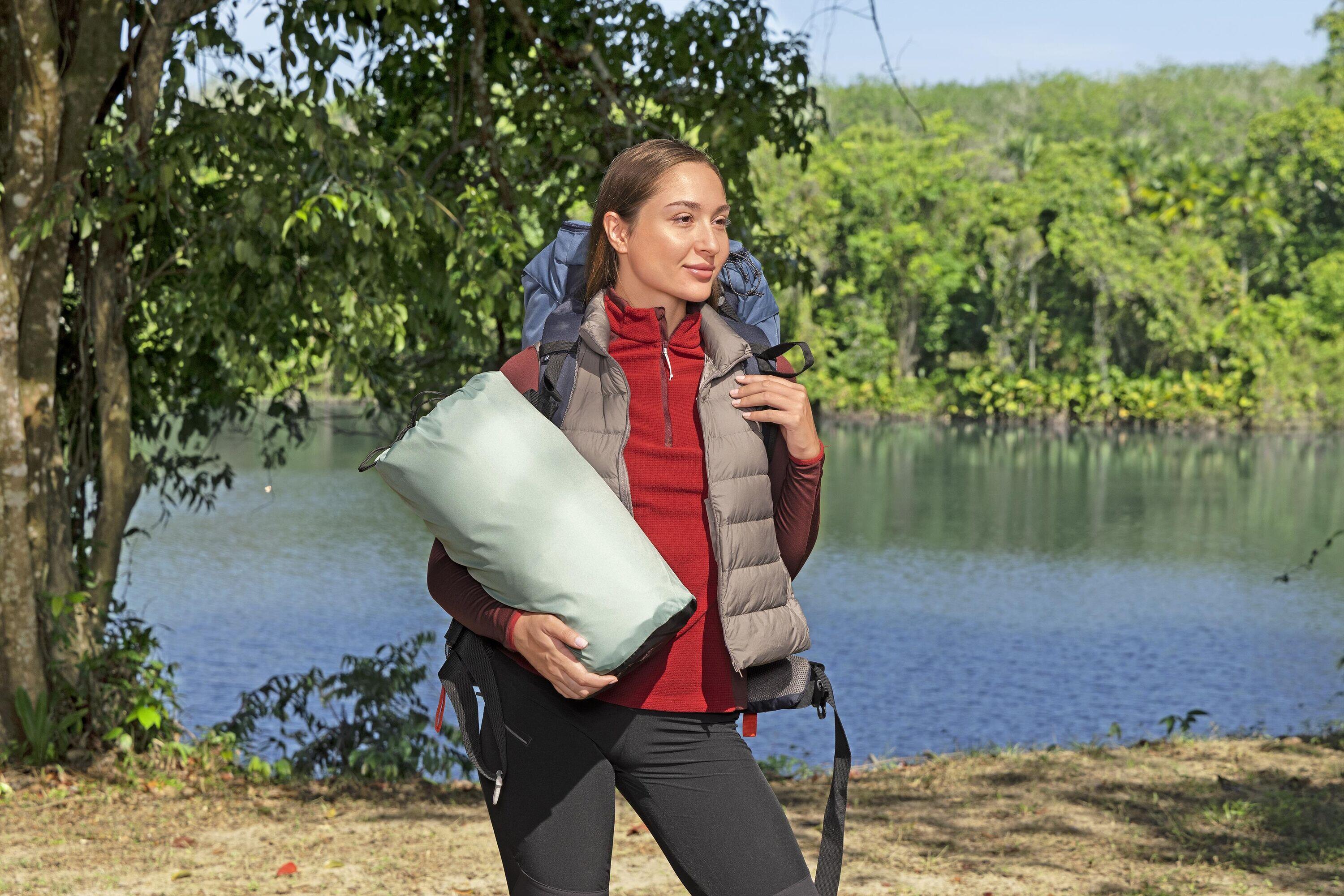 Bestway Matelas gonflable de trekking 2 places 203 x 142 x 15 cm avec gonfleur 7/7