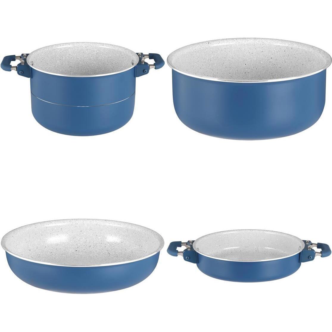 Brunner pannenset Carezza Magnet koken 7-delig Ø 20/22/24 cm 2/7