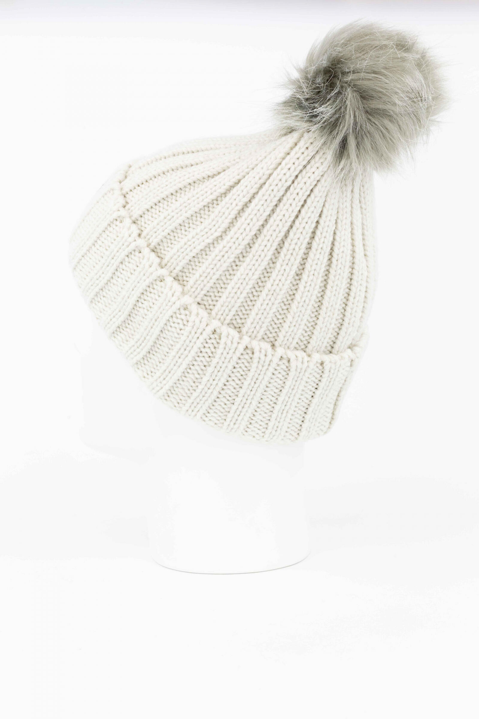 Under Armour Gorro Snowcrest Pom Beanie Beige 3/4