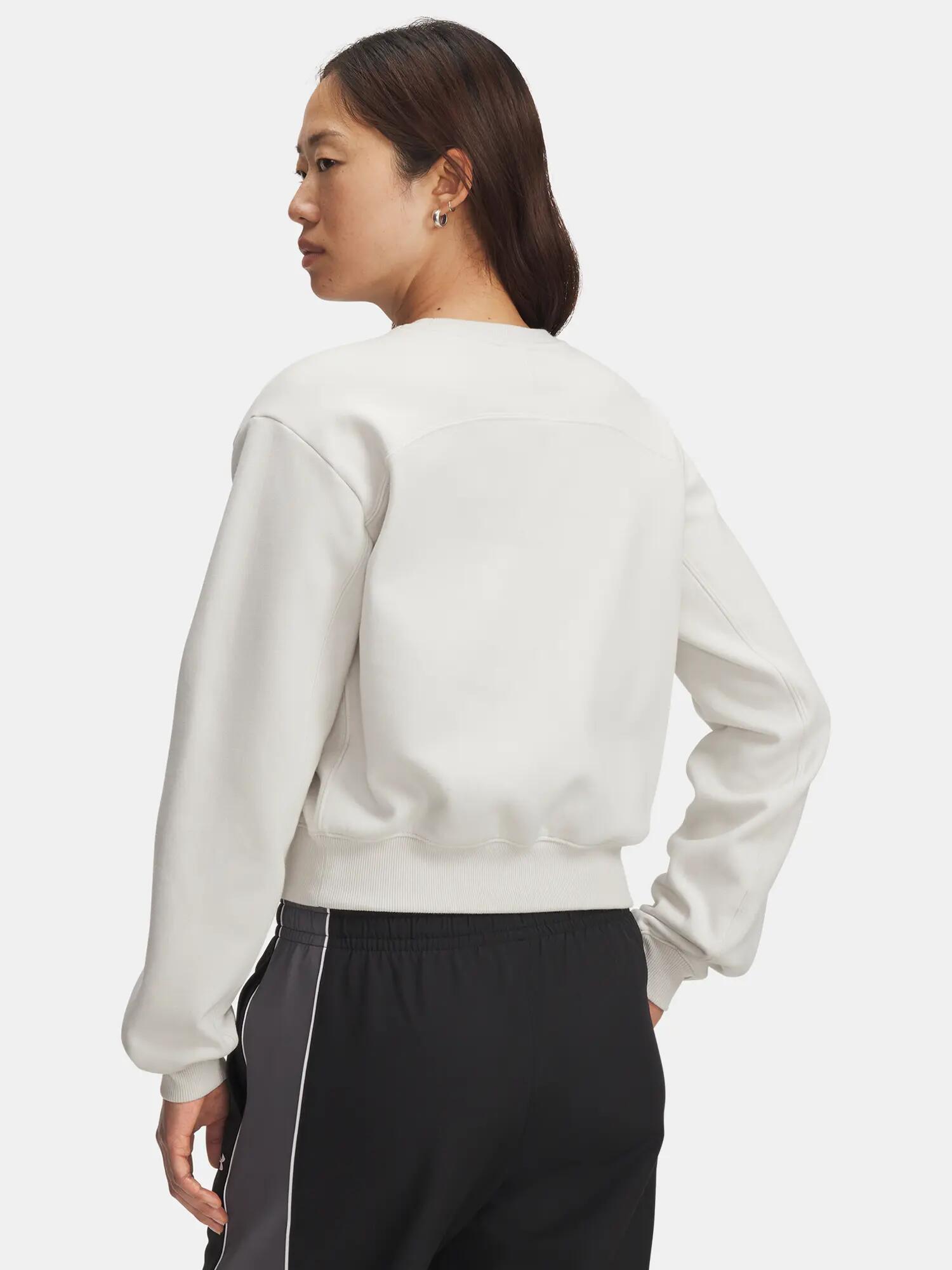 Bluza Damska UA Icon Vida Flc Crew 6003675-110 2/4