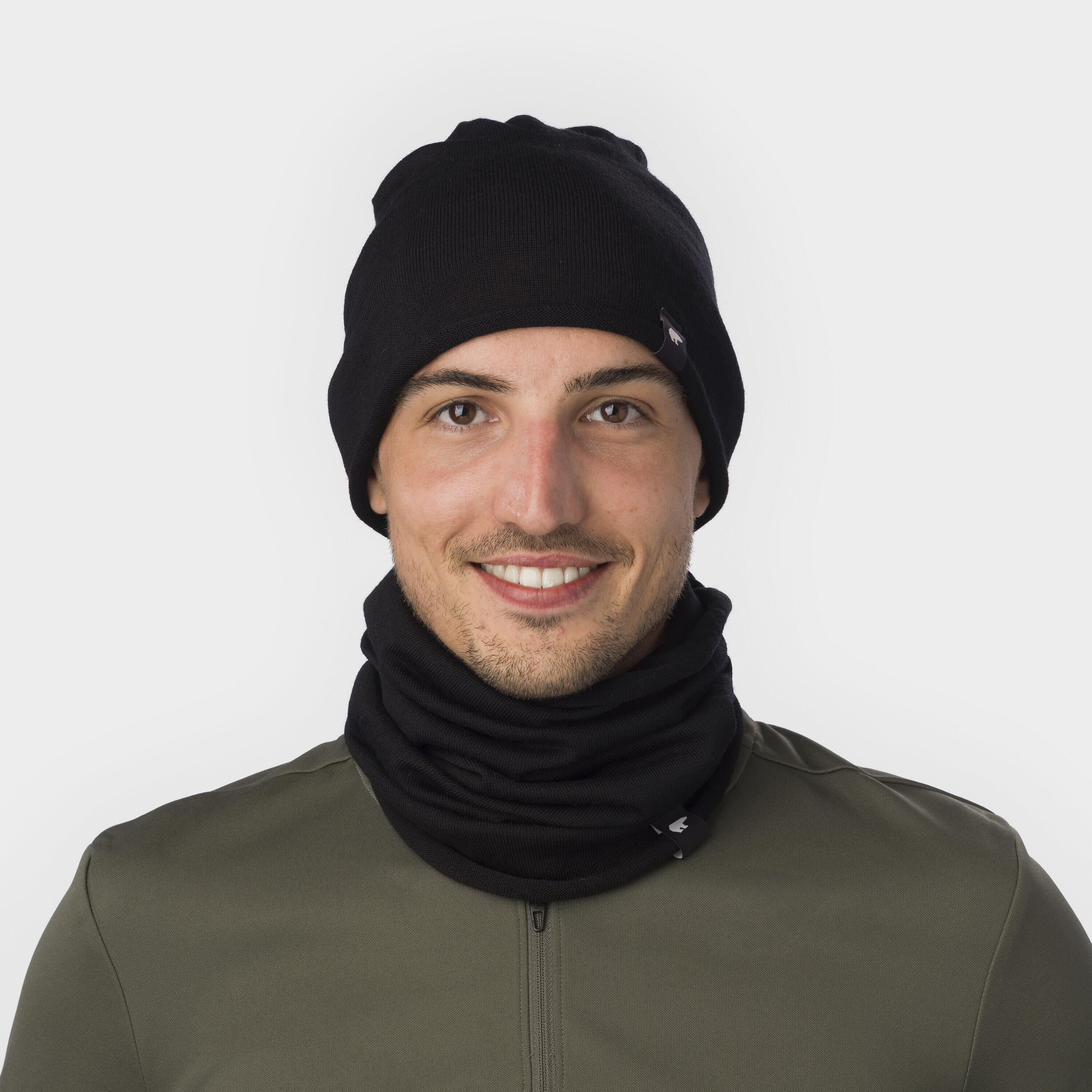 Mütze Pulse Oversized Sportmütze Herren Damen Beanie wärmend atmungsaktiv Merino 2/7