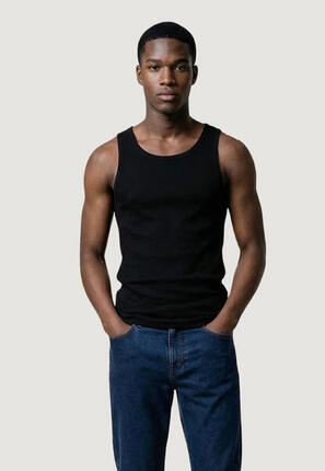 débardeur Onstanner Reg Sl Tank Top Noos HOMME noir