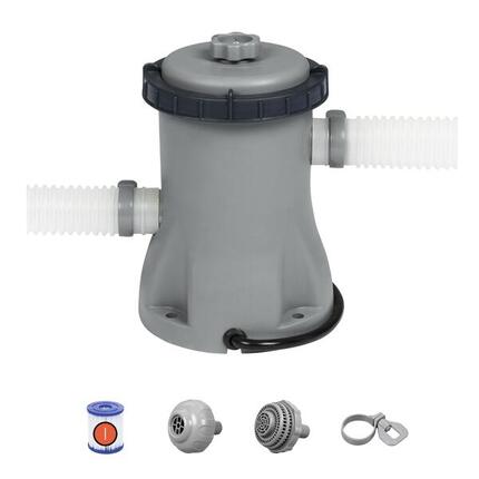 Bestway Filtre à cartouche 1249 L/h 16 W Cartouche Type I