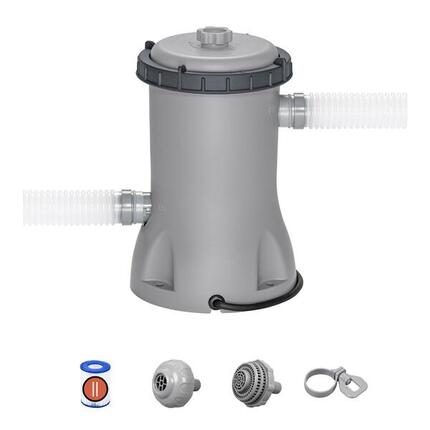 Bestway Pompe de filtration à cartouche pour piscine hors sol 2 006 L/h