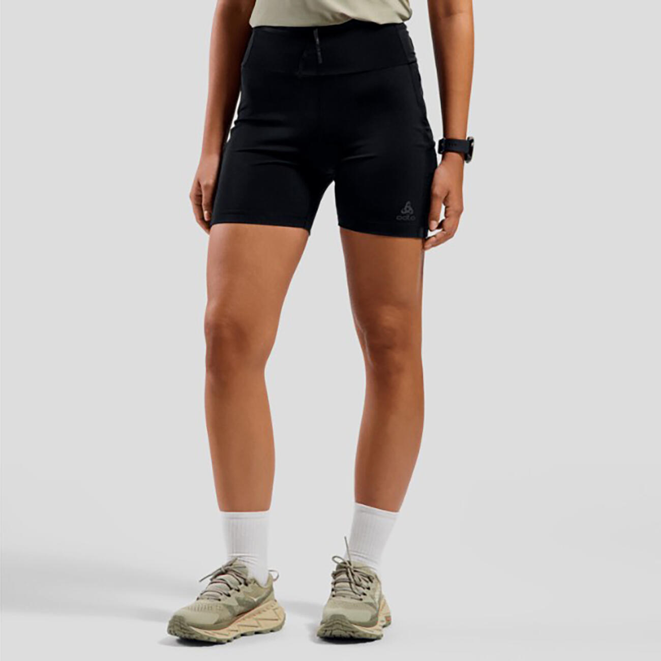 Leggings corti cargo da trail running X-Alp ODLO 4/7