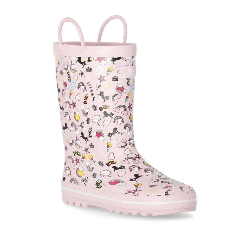 Gummistiefel Starryton Kinder Pink 3/5