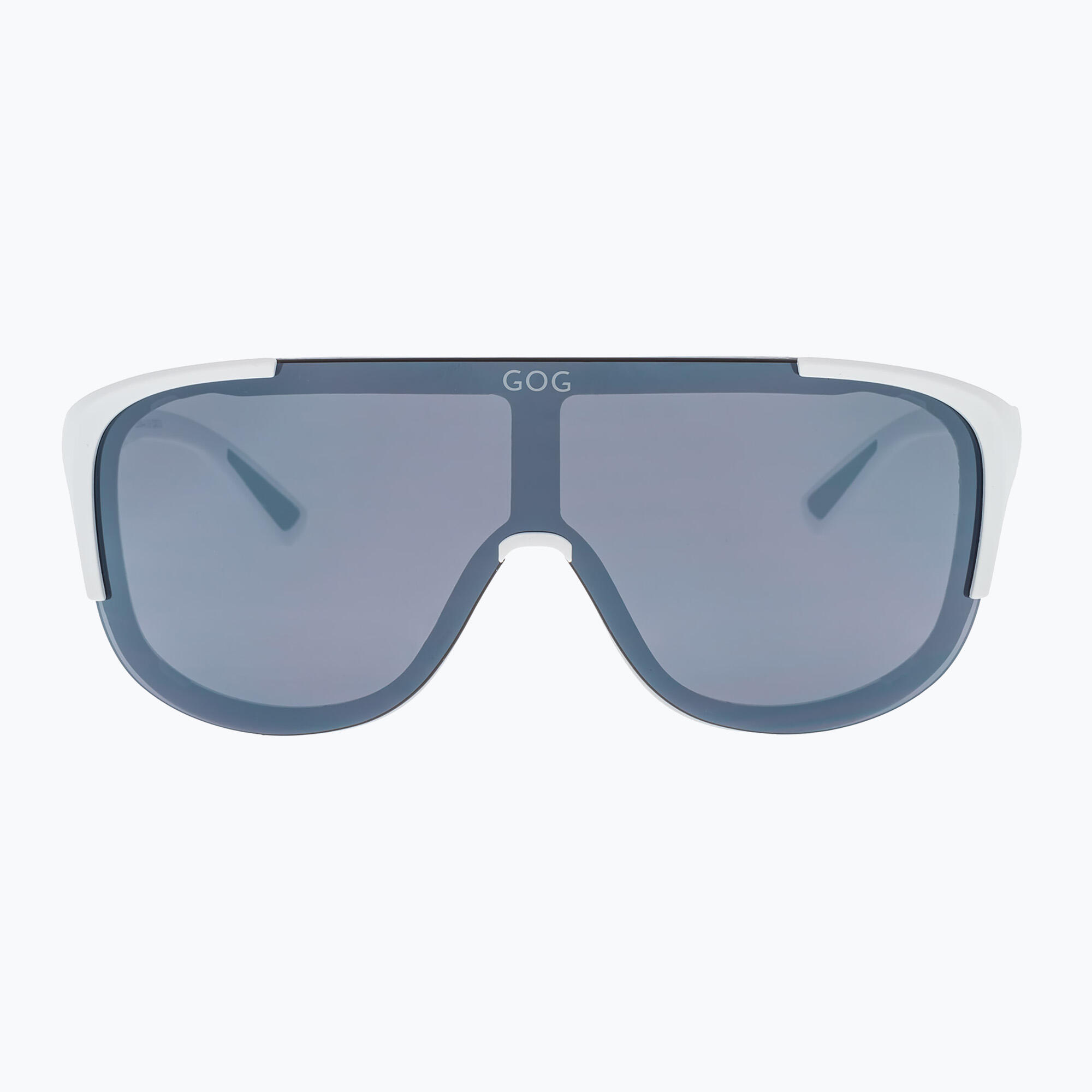 Okulary przeciwsłoneczne GOG Medusa - matt white/reflex silver 6/7
