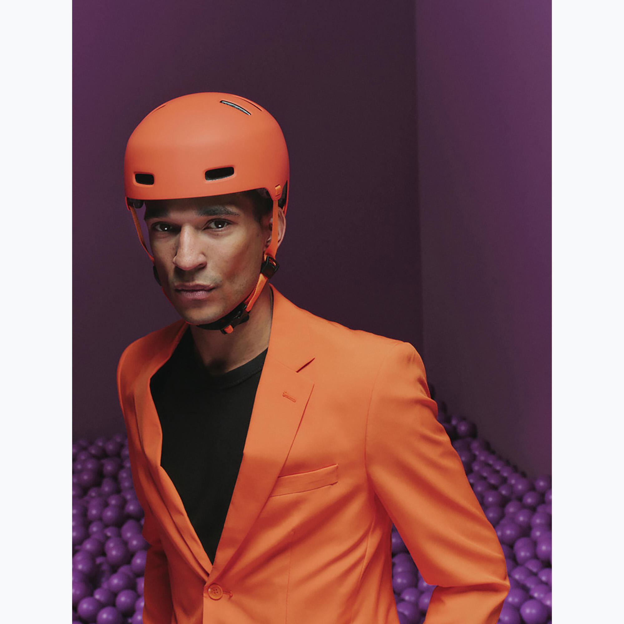 Casque Abus XoXo Mono orange M 54-58 cm 7/7