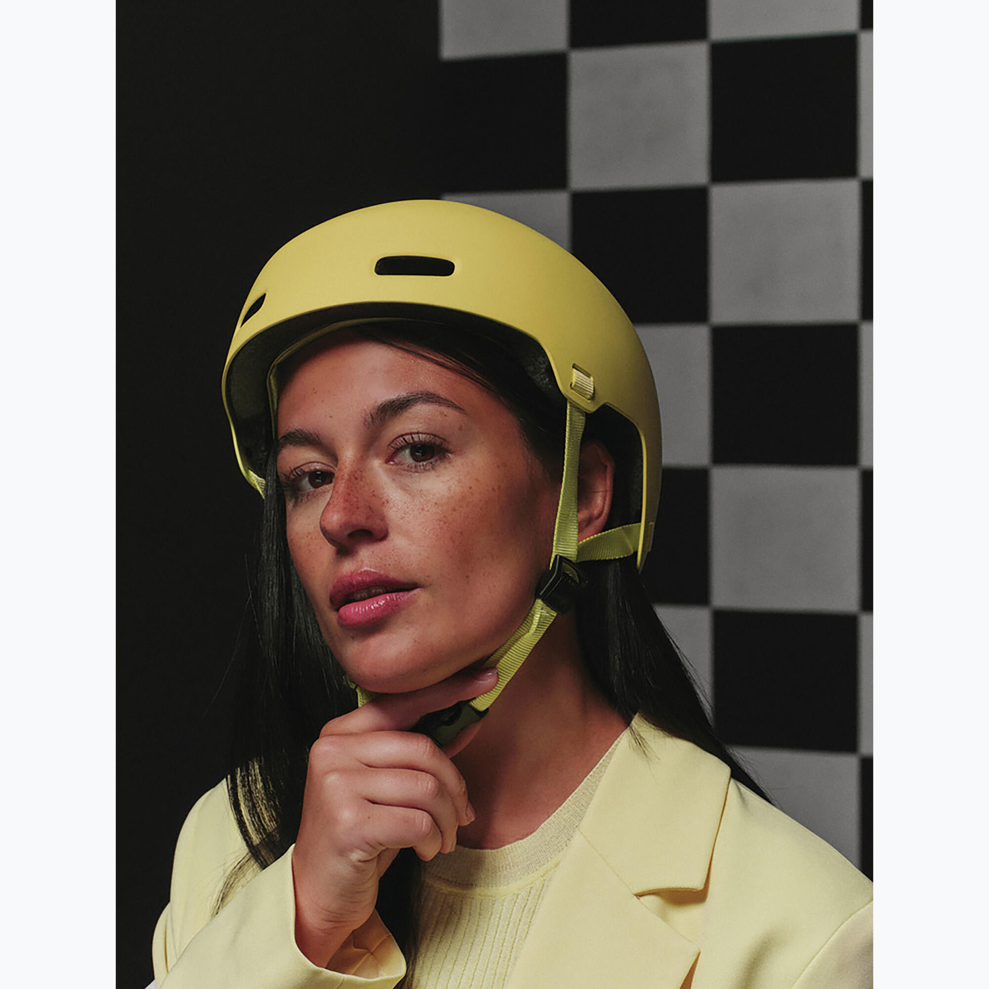 Casque Abus XoXo Mono jaune M 54-58 cm 6/7