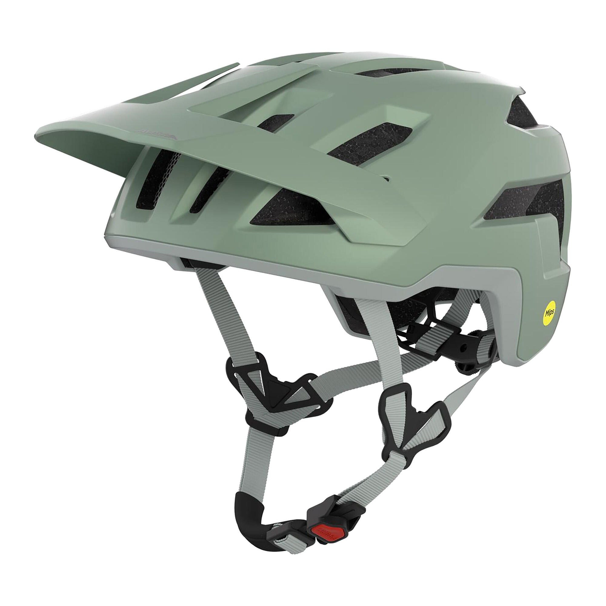 Olympic Sportswear Alpina Taunus MIPS casque vélo 52-56 mat vert 5/5