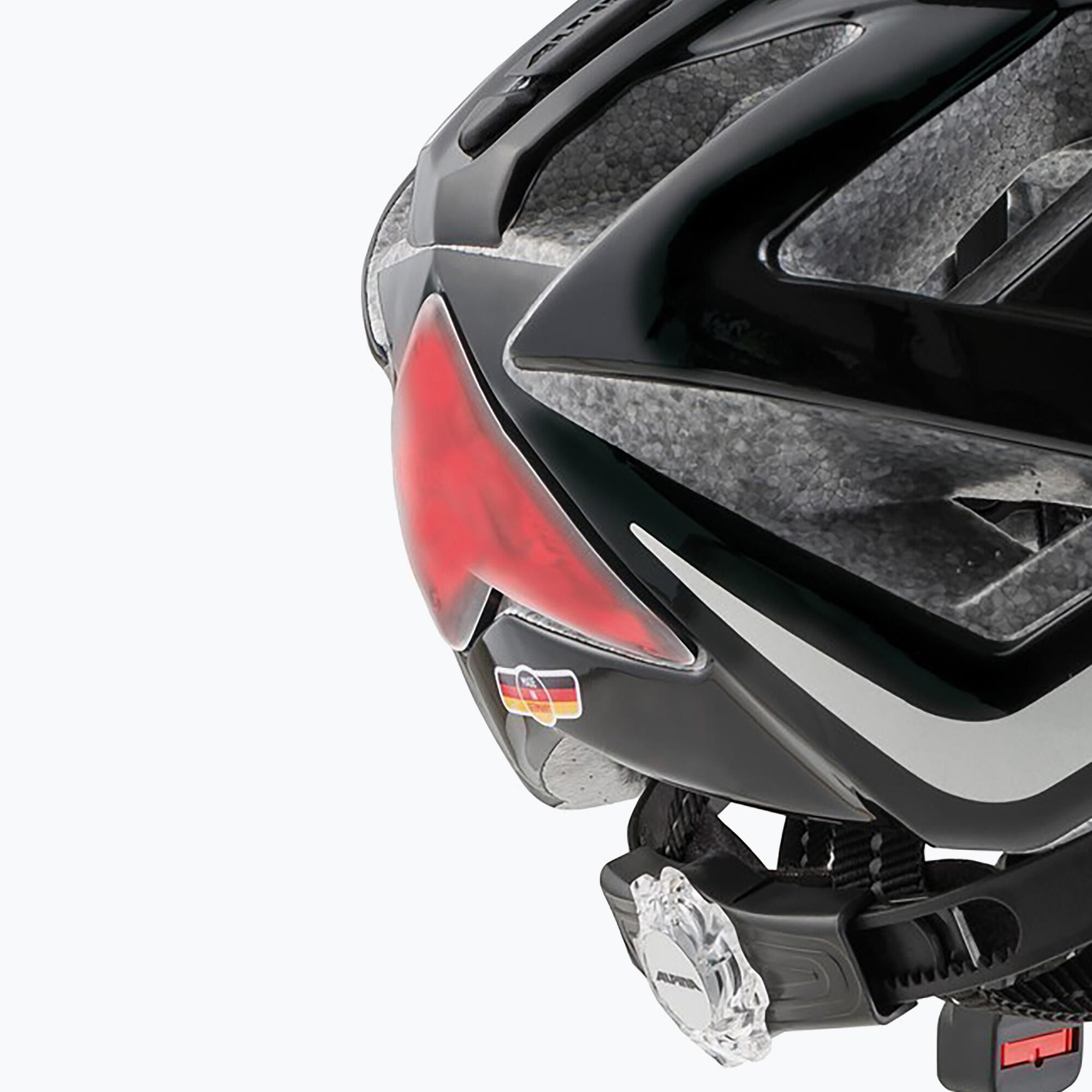 Luz de bicicleta para capacete Alpina Multi Fit para Panoma/CarpaxJr/Ximo 2/3