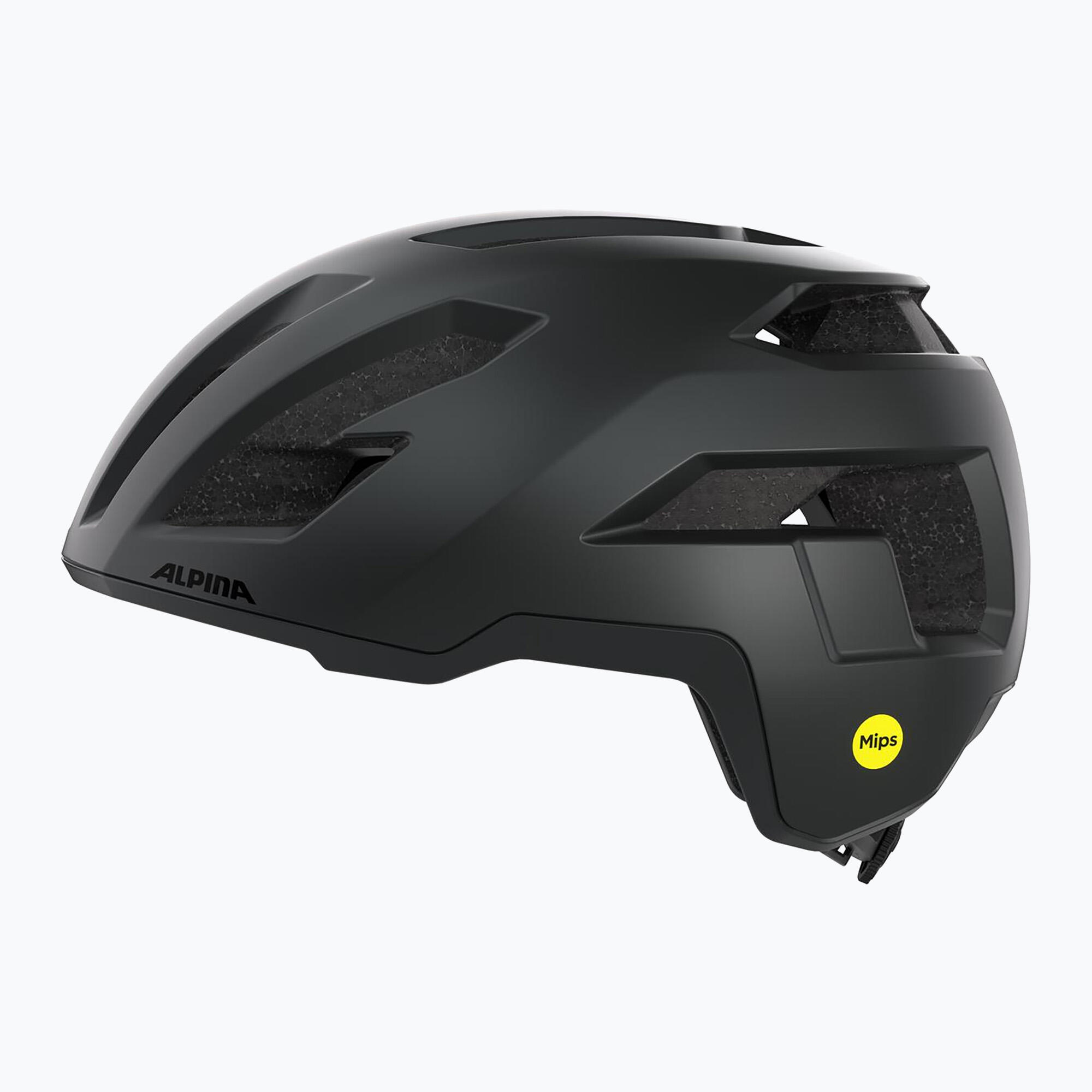 Casque Alpina Taunus Gravel MIPS 59-61 cm noir mat - Olympic Sportswear 4/5