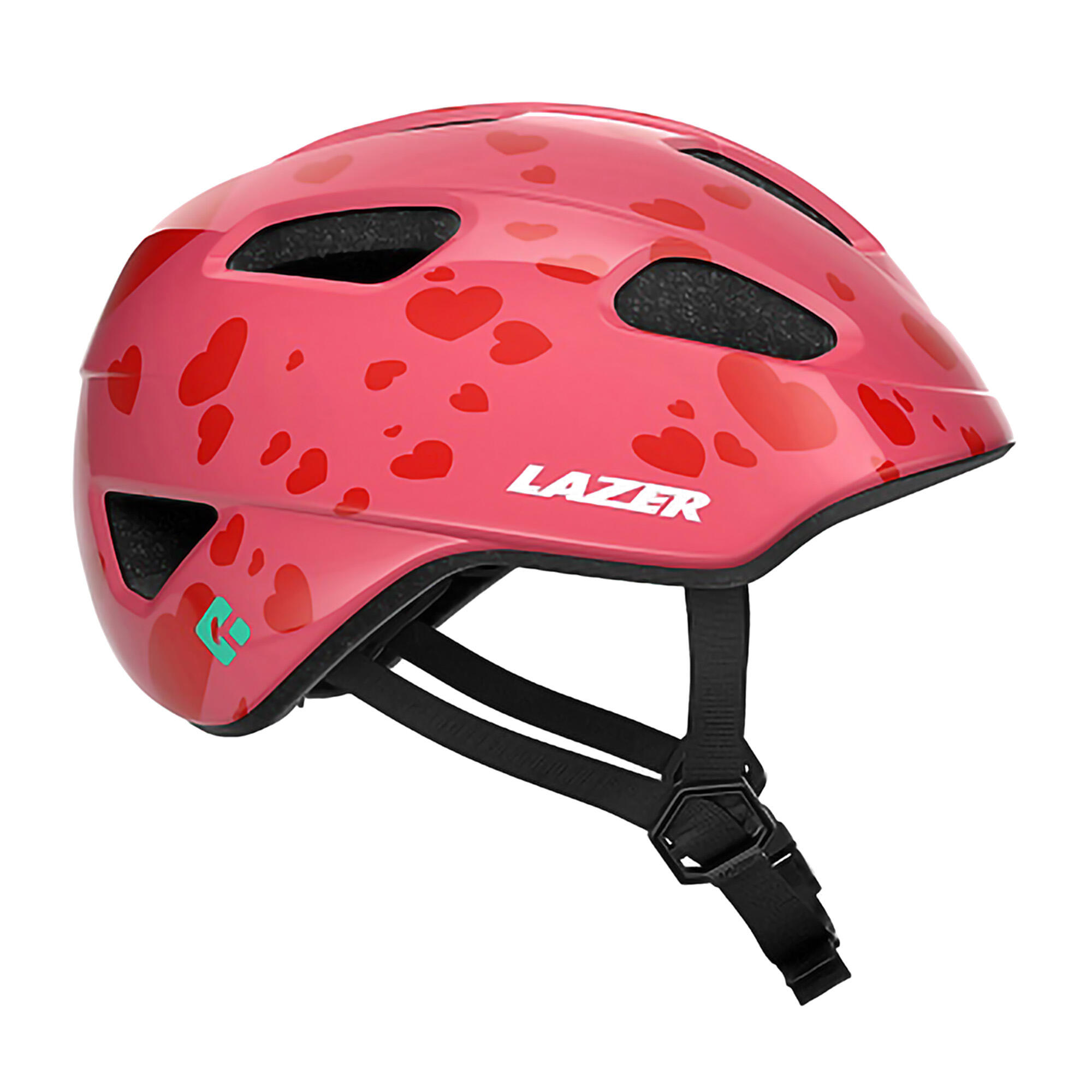 Casque vélo enfant Nutz 2.0 KinetiCore, Little Hearts 6/6