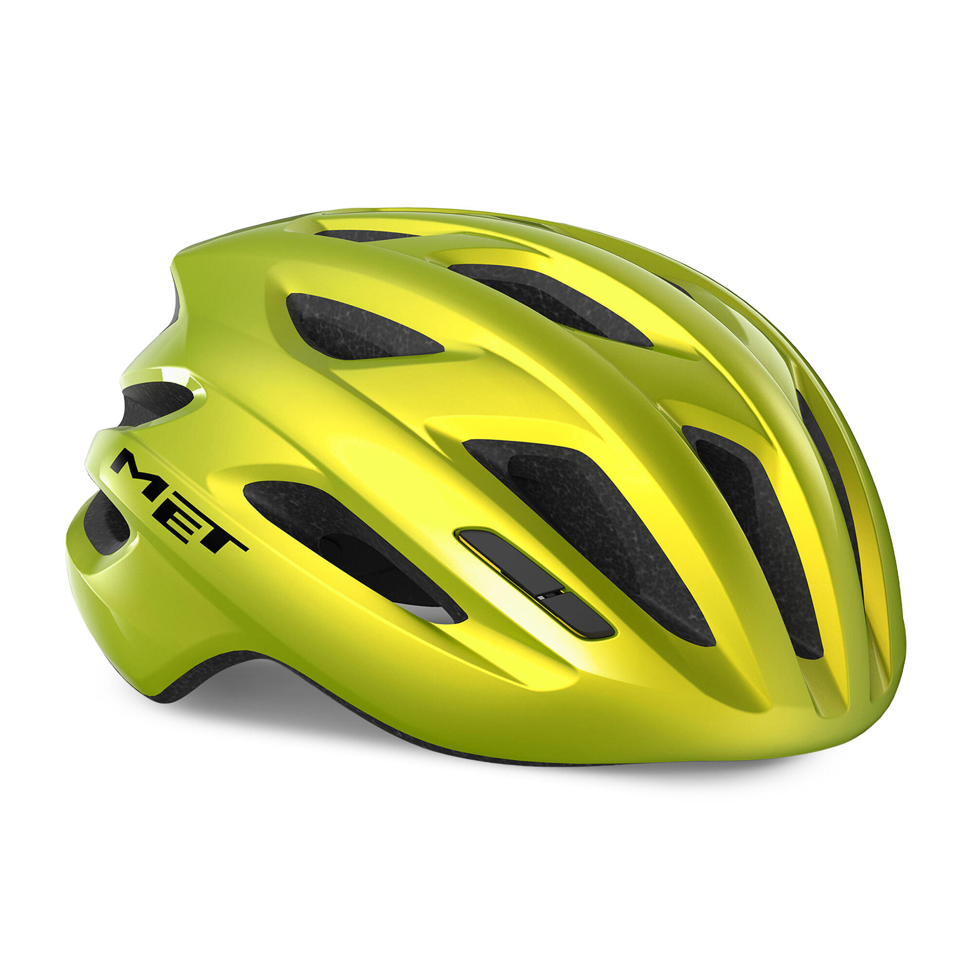 MET Idolo Mips Lime Yellow Metallic Glossy Helmet 5/7