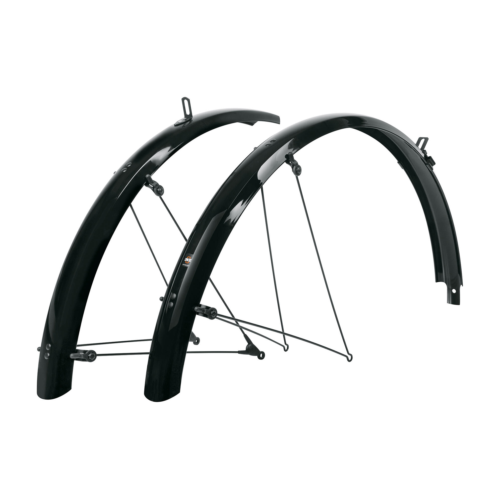 SKS set parafanghi Bluemels Basic 27,5-29 69 mm nero lucido. 2/2