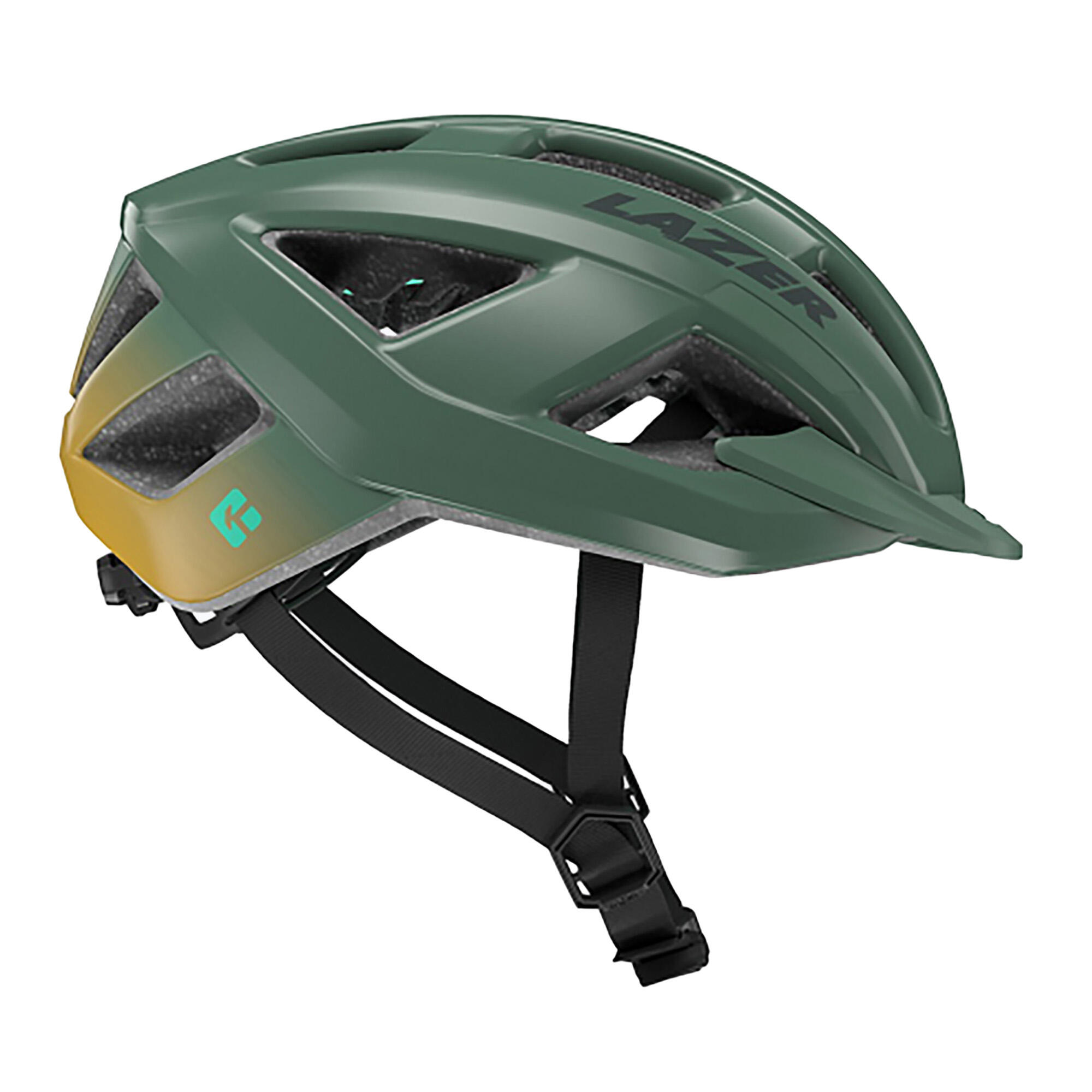 Casco da bici Cerro KinetiCore, verde fumo 7/7