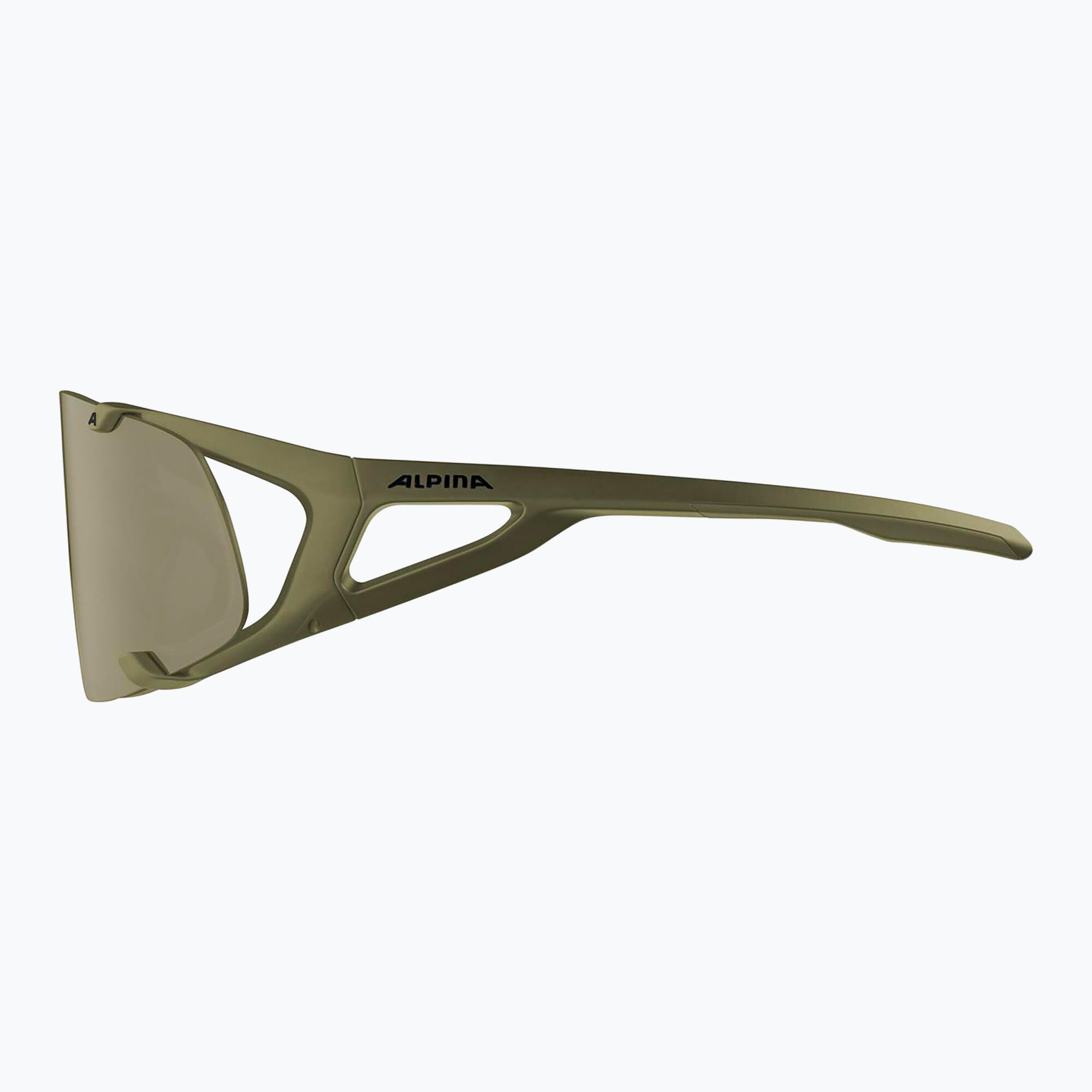 Lunettes de soleil vélo Hawkeye Q-Lite, olive matt 3/5