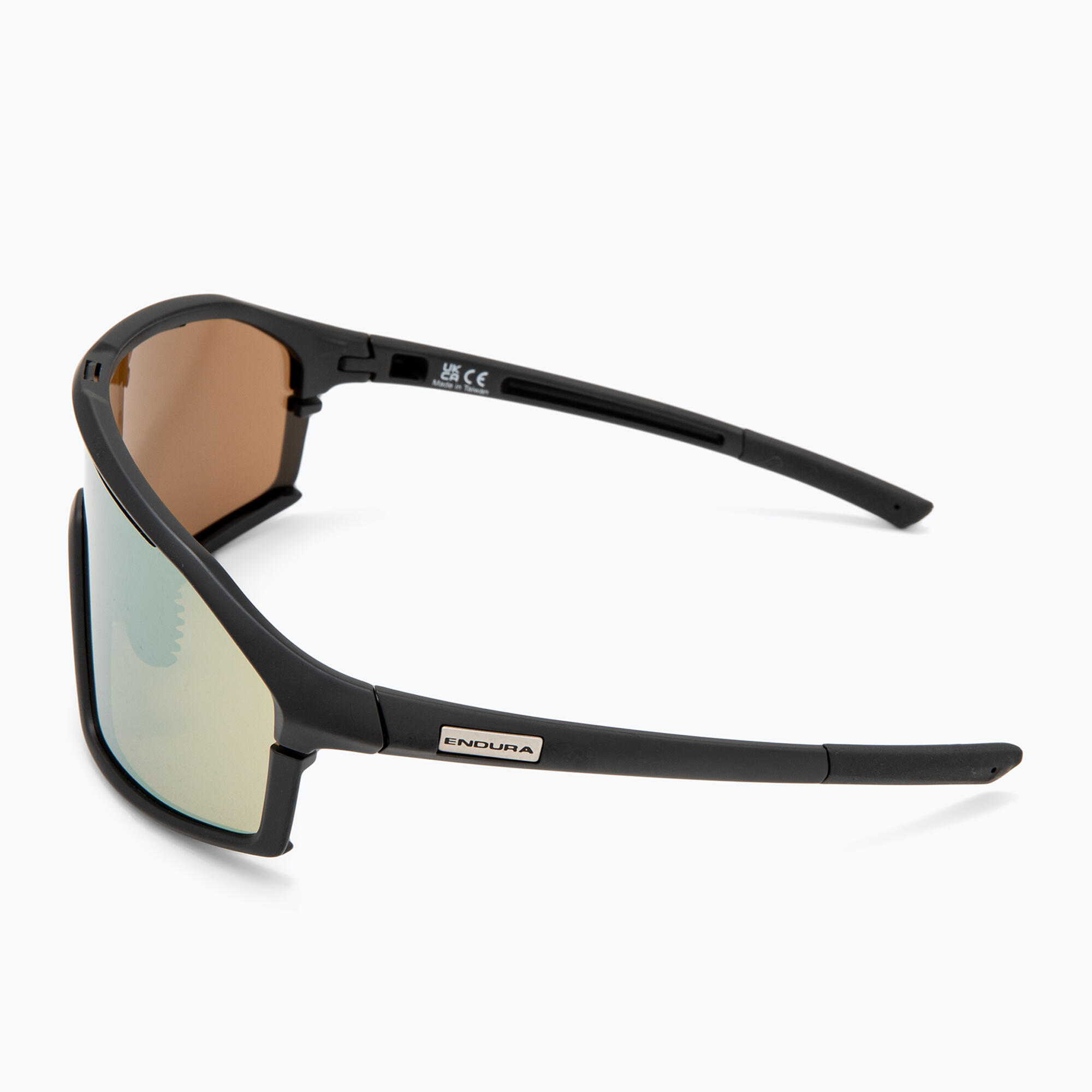 Lunettes Endura Dorado II Noir Mat / Verres Orange - Vert 5/7