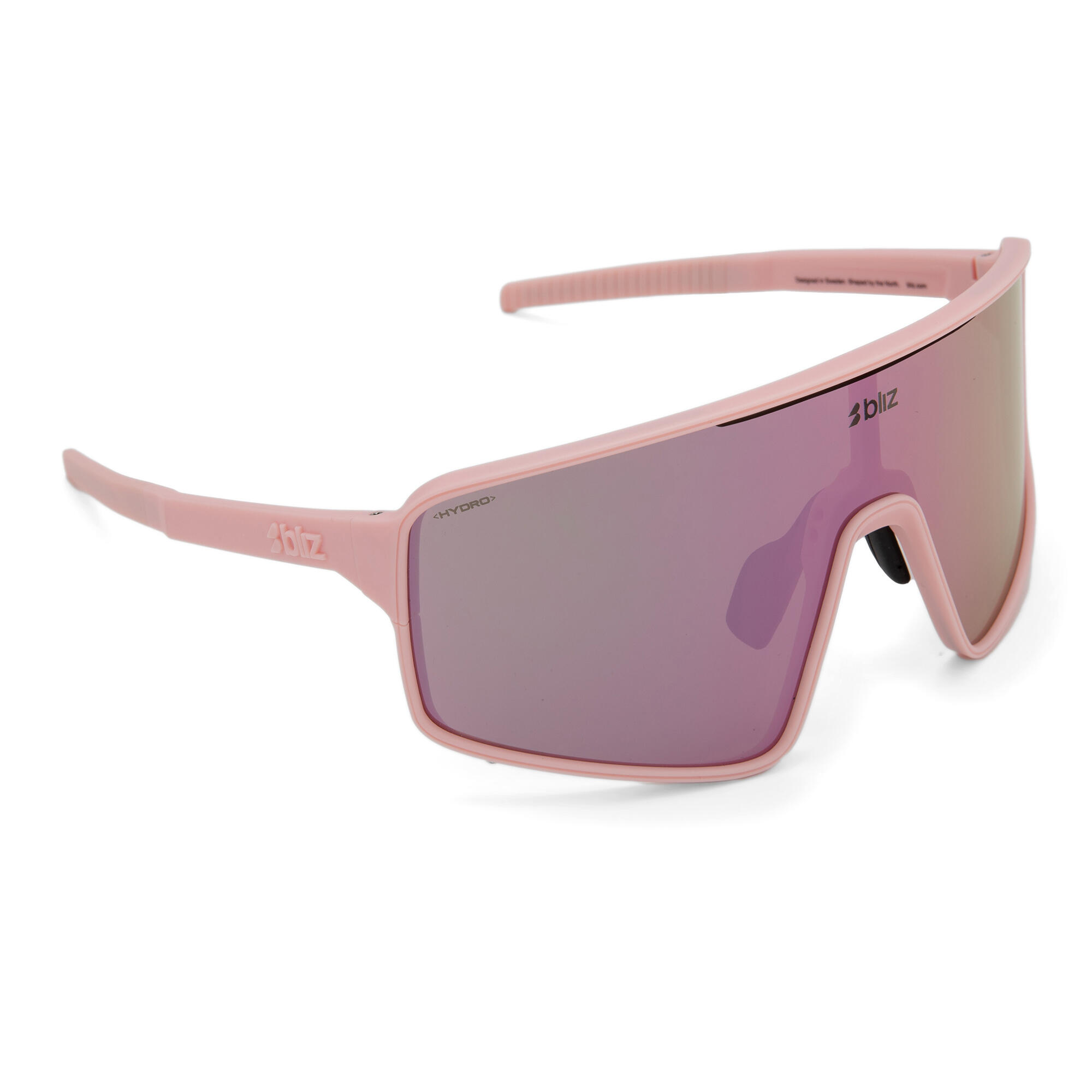 Lunettes Bliz P001S Rose Mat - Ecran Marron/Rose 6/6