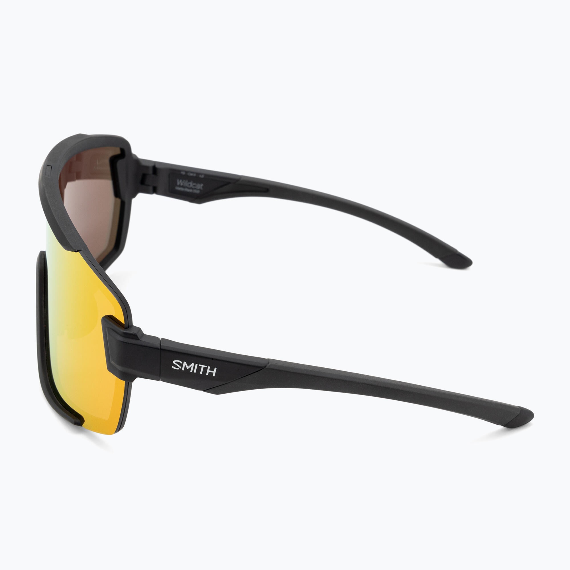 Paar SMITH SUNLIGHT WILDCAT Mat Zwart ChromaPop Red Mirror Goggles 5/7