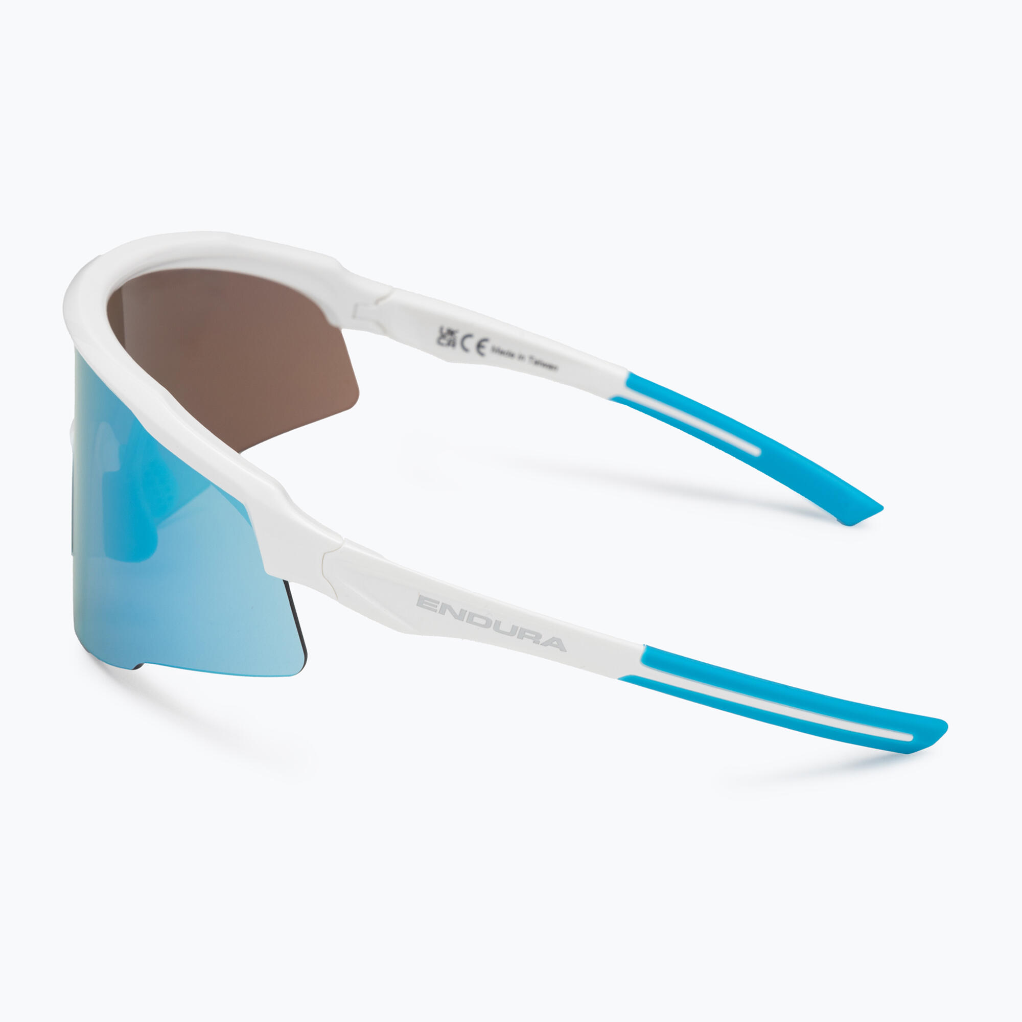 Lunettes Endura Shumba II Blanc - Verres Bleu 4/6