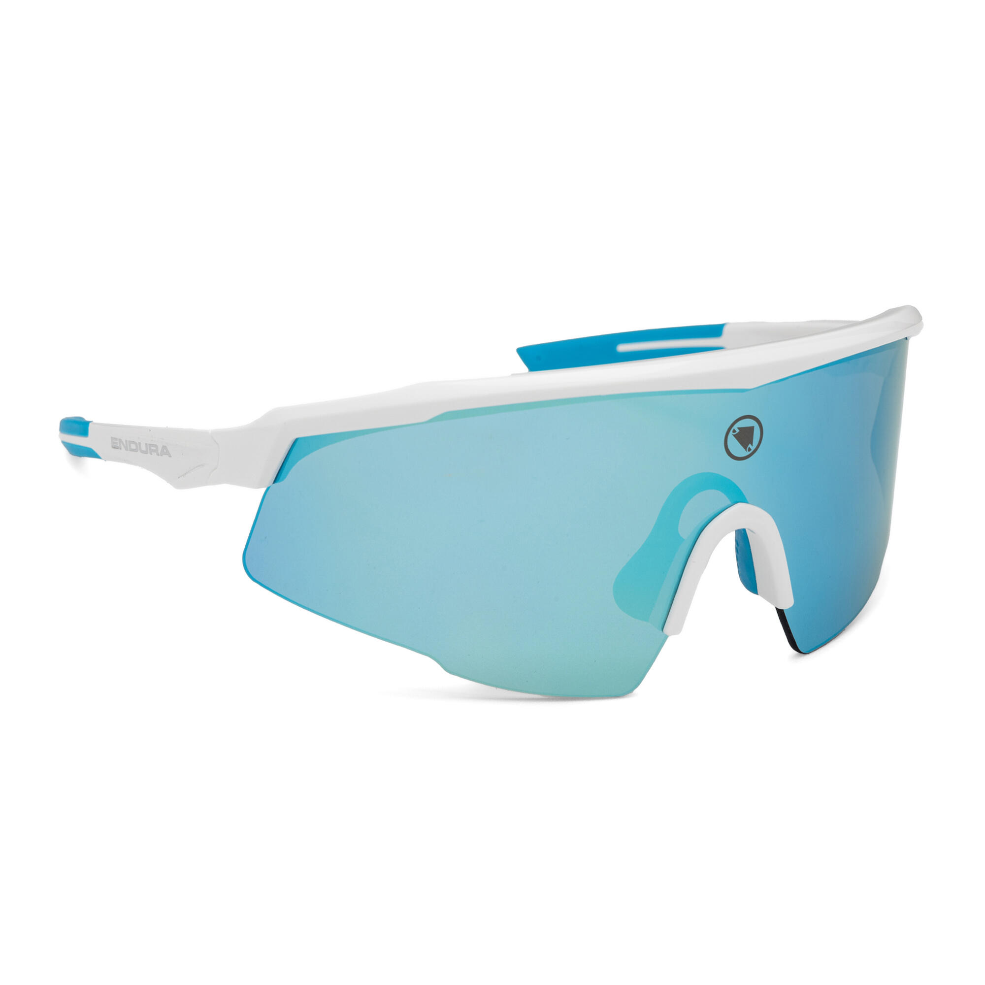 Lunettes Endura Shumba II Blanc - Verres Bleu 6/6