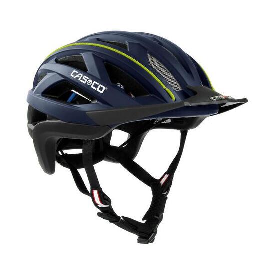 Casque de vélo Casco Cuda 2 - Bleu marine/jaune