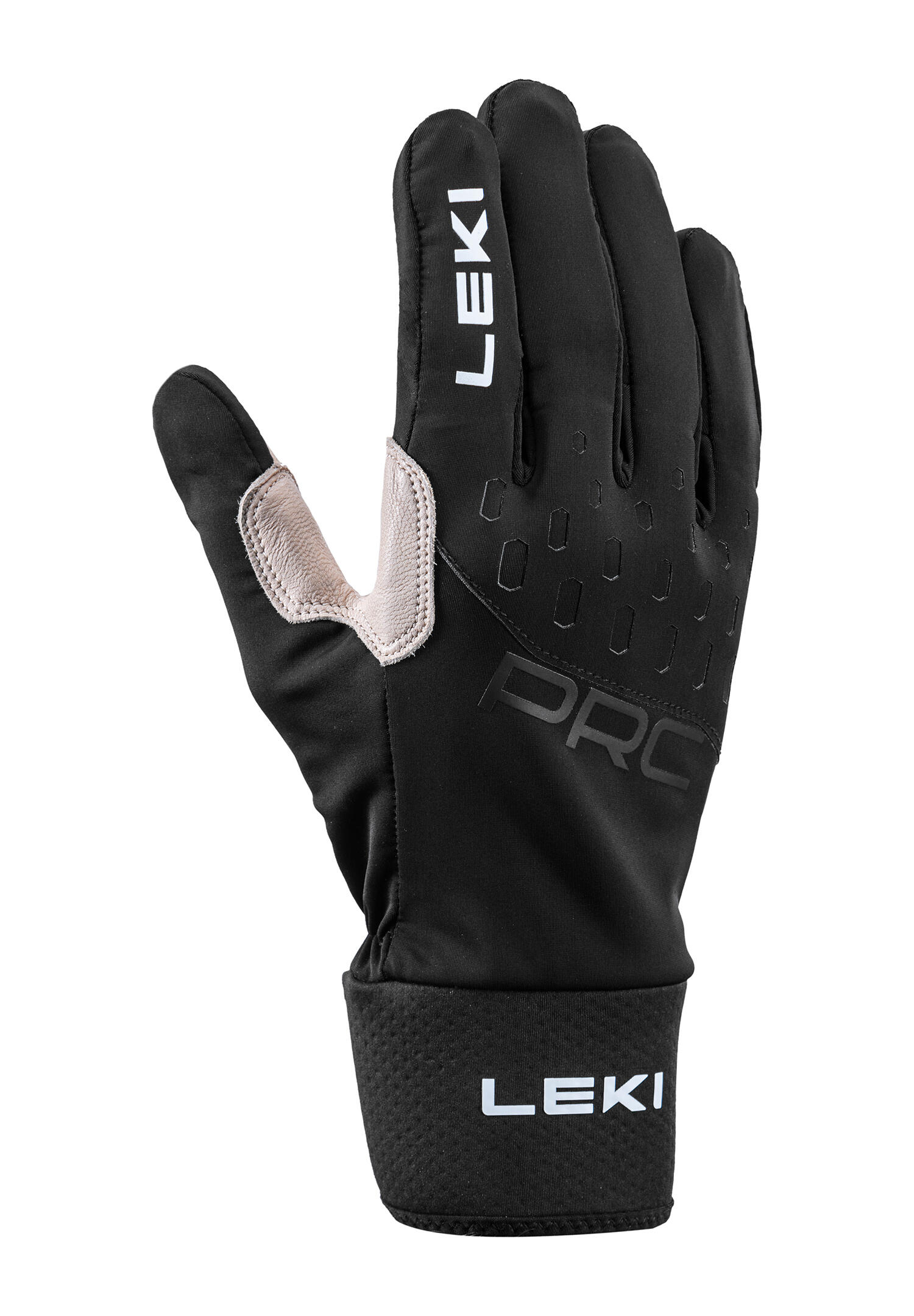 Leki Unisex PRC Premium Handschuhe Langlauf Running black-sand 1/4