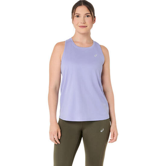 T Shirts Hemden Damen - ASICS W's Core Tank - Bluebell