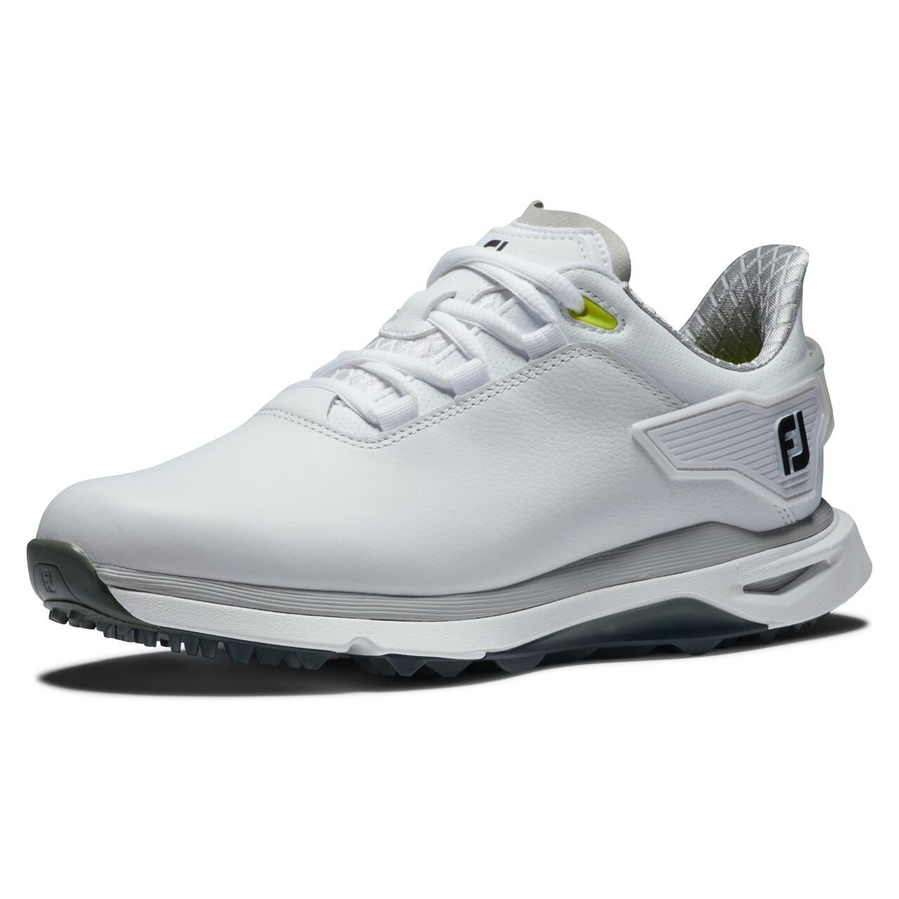 Chaussures de golf Footjoy Pro SLX pour femmes, blanches et grises 4/6