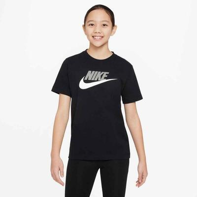 T-shirt kind nike sportswear futura zwart