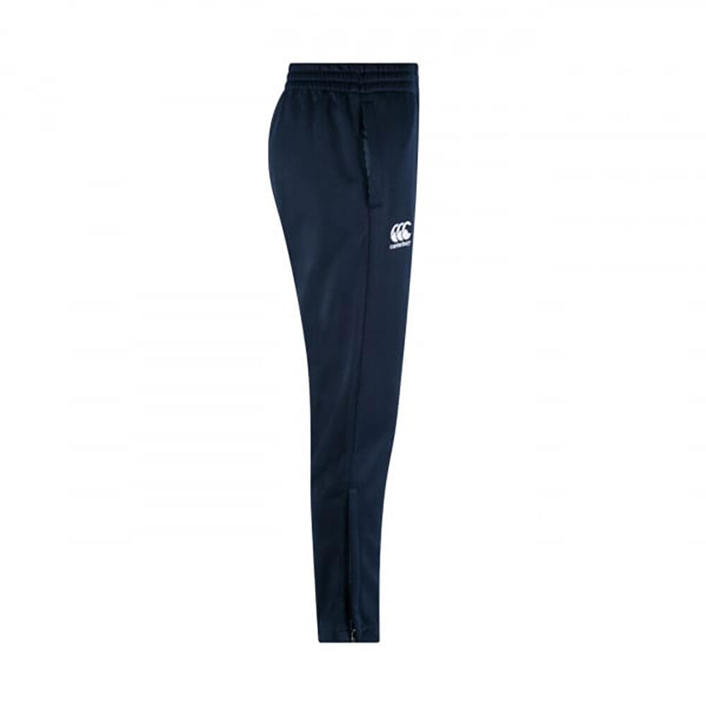 Mens Stretch Tapered Trousers (Navy) 4/5