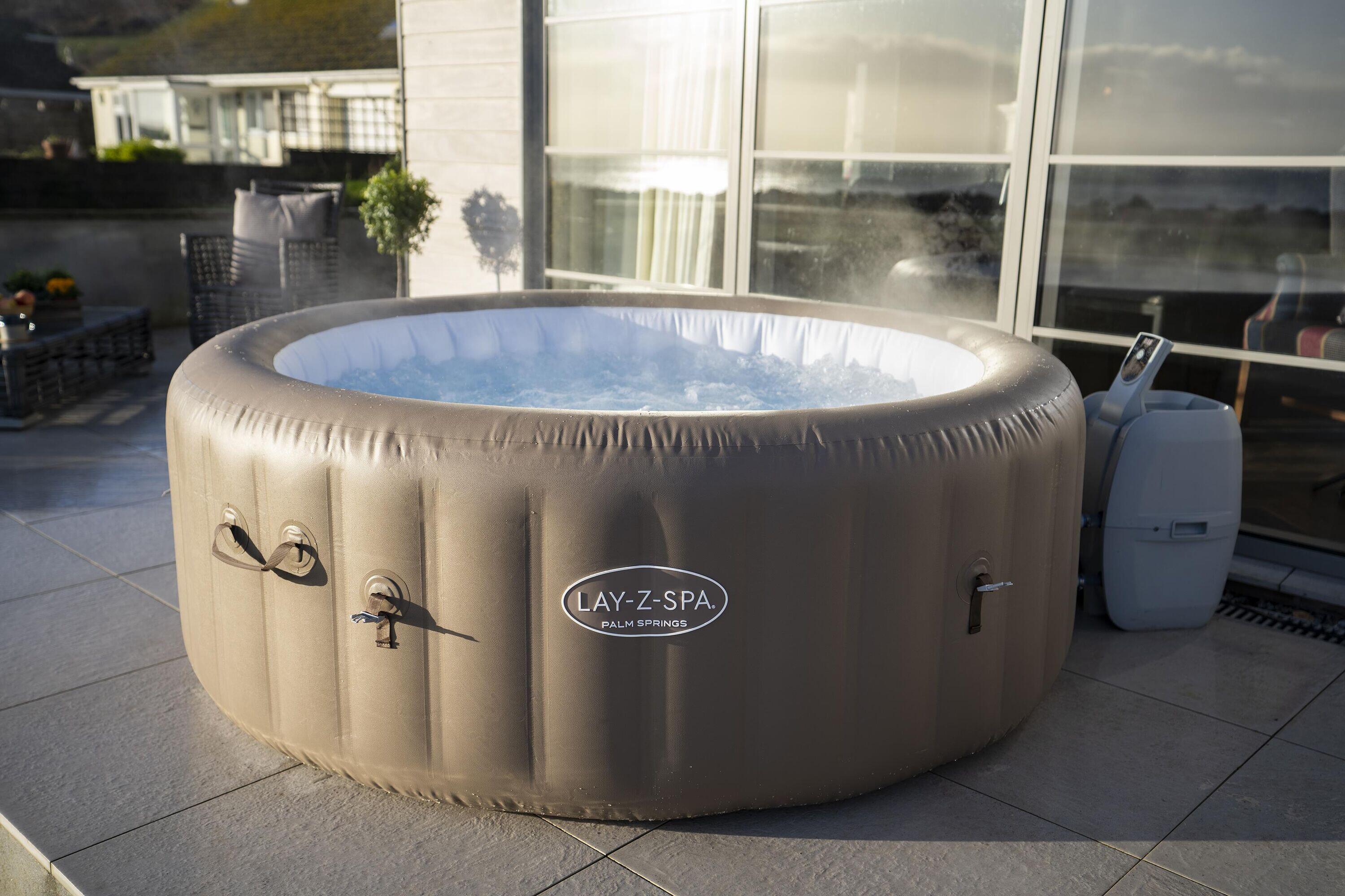 Spa insuflável Bestway Lay-Z-Spa Palm Springs AirJet Ø196x71 cm para 4-6 pessoas 3/7