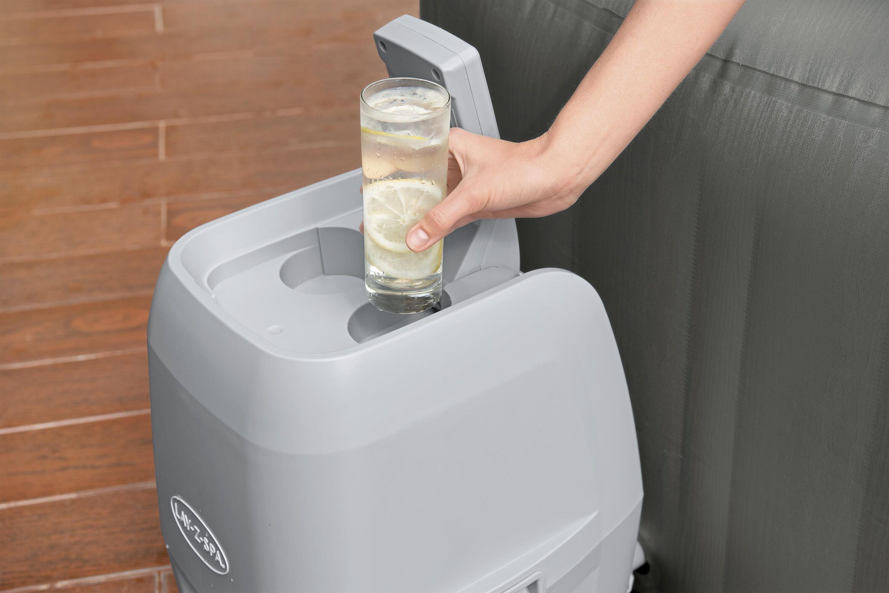 Bestway Spa gonflable ovale Lay-Z-Spa Mauritius AirJet 5-7 personnes Wifi 6/7