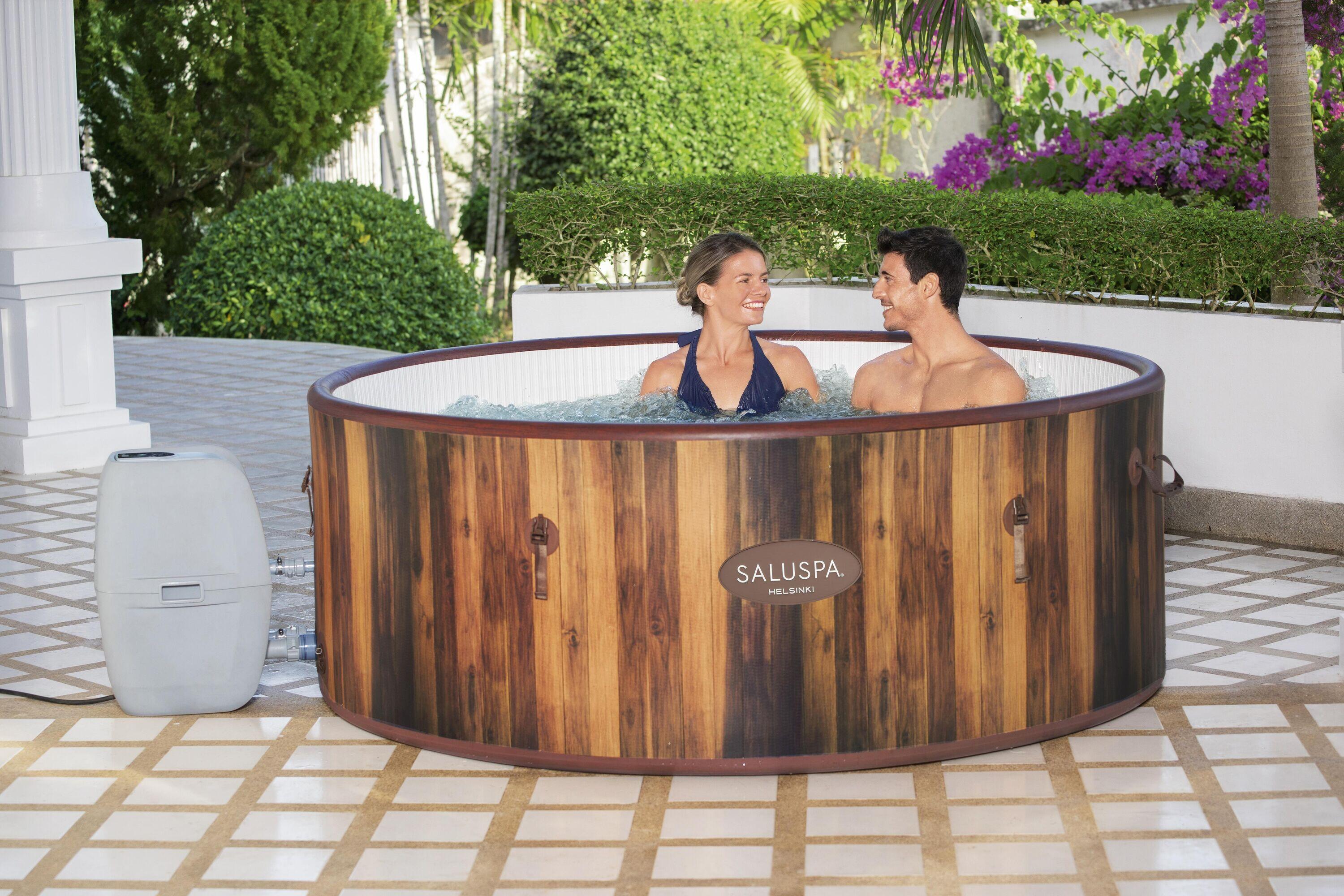 Bestway Spa gonflable rond Lay-Z-Spa Helsinki AirJet 5-7 personnes 4/7