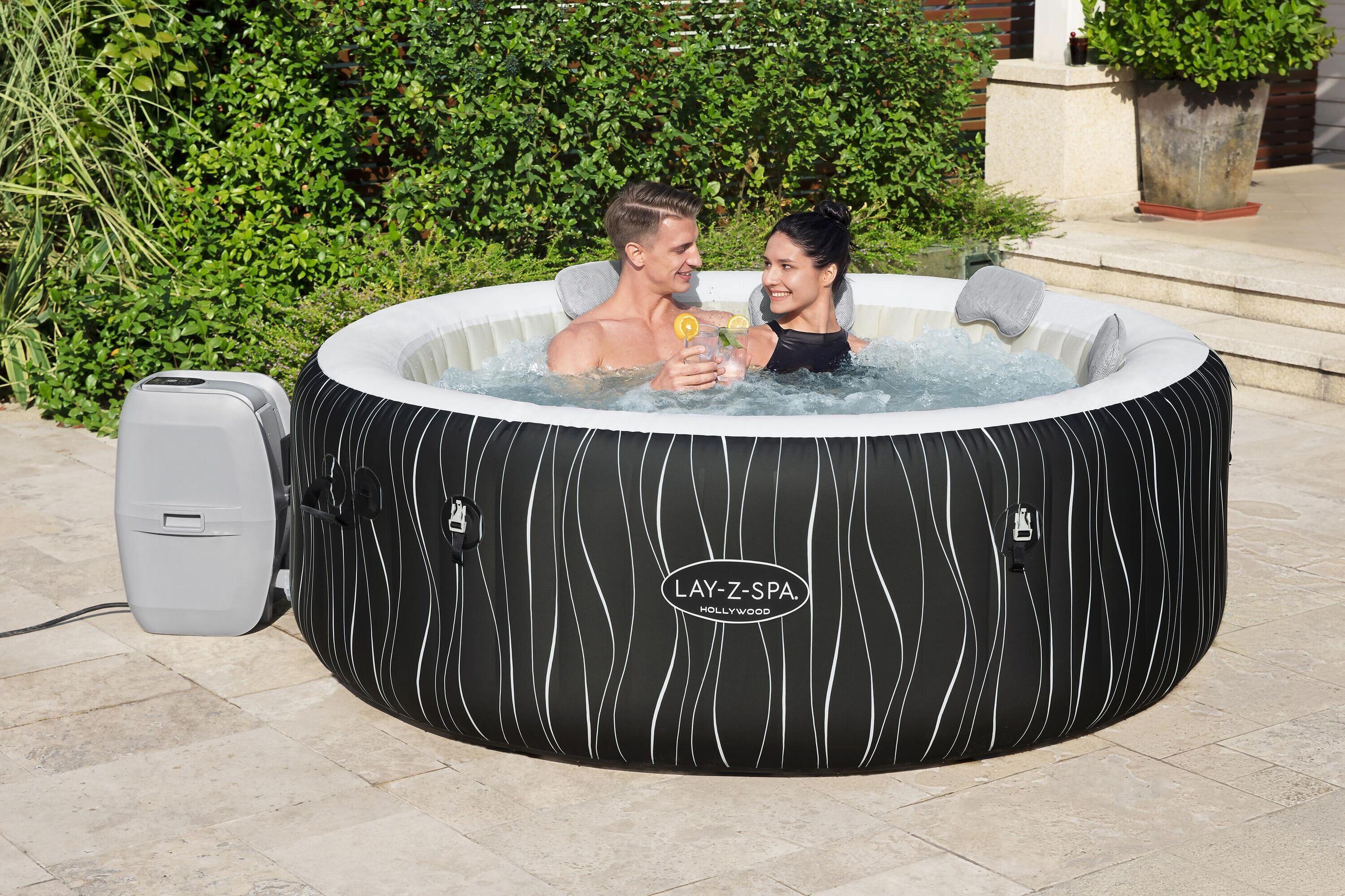 Bestway Spa gonflable rond Lay-Z-Spa Hollywood AirJet 4-6 personnes 4/7