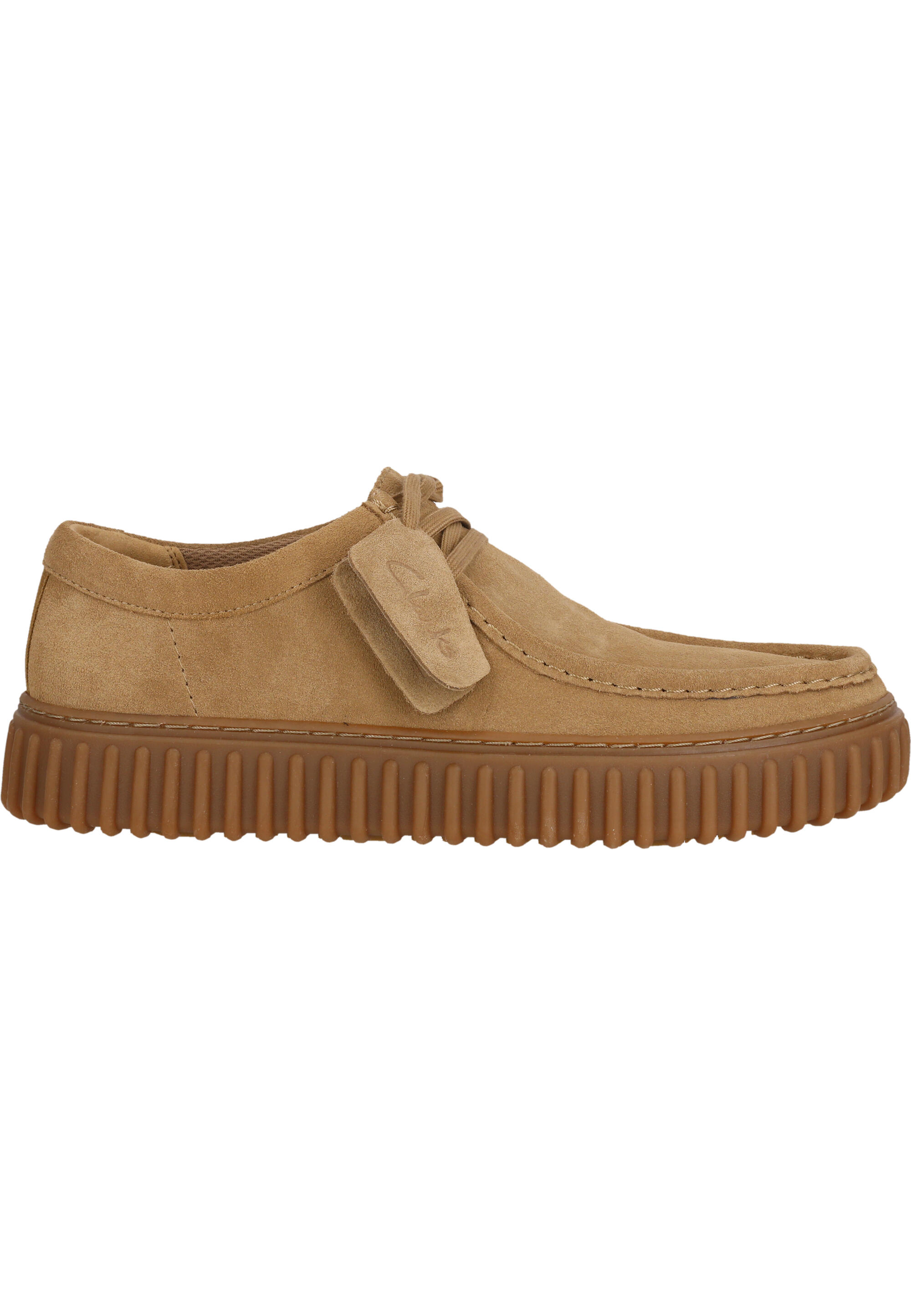 Zapatos De Sport Hombre Clarks Torhill Lo Beige 3/6