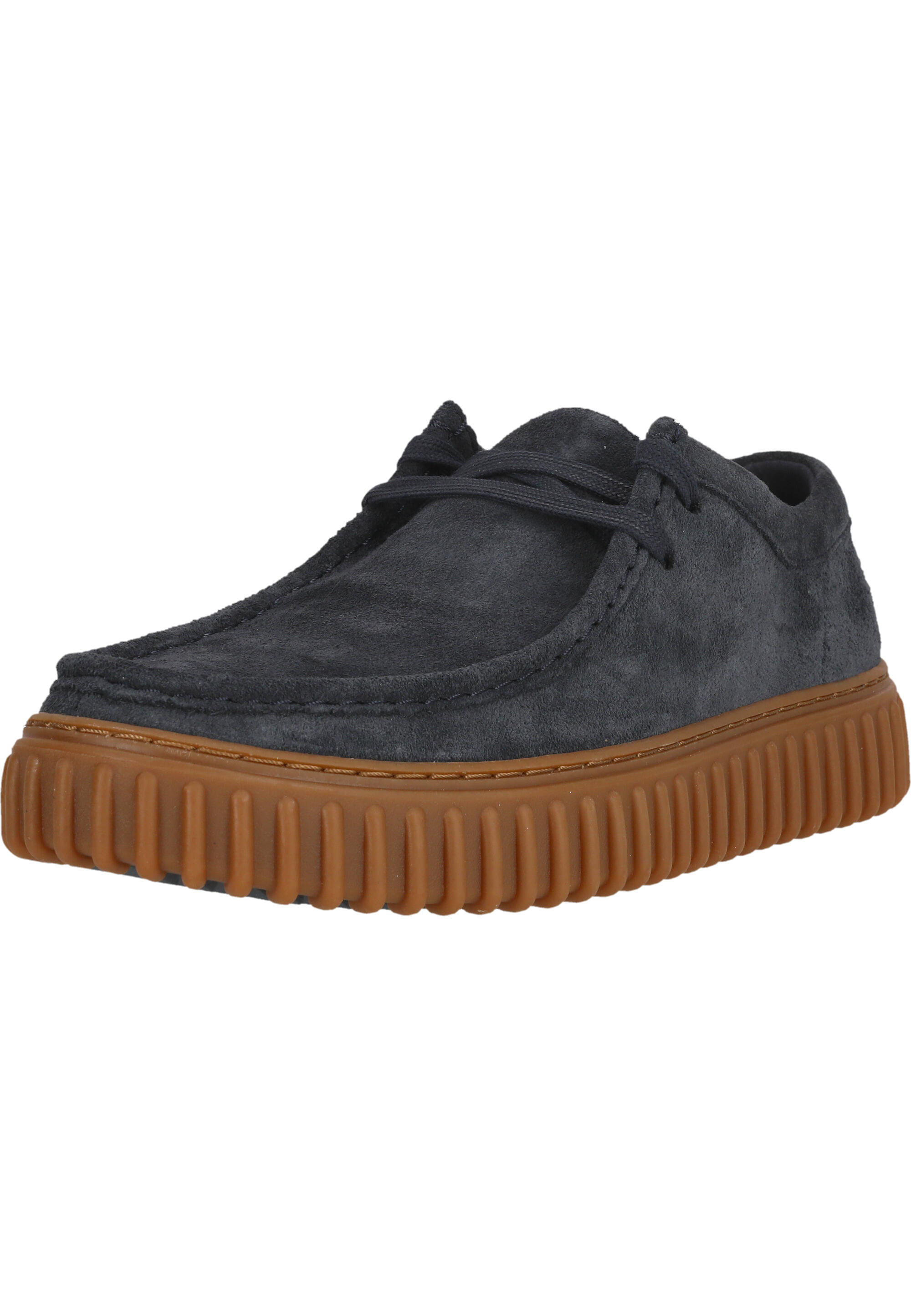 Ténis Clarks Modelo Torhill Lo Cor Azul 2/5