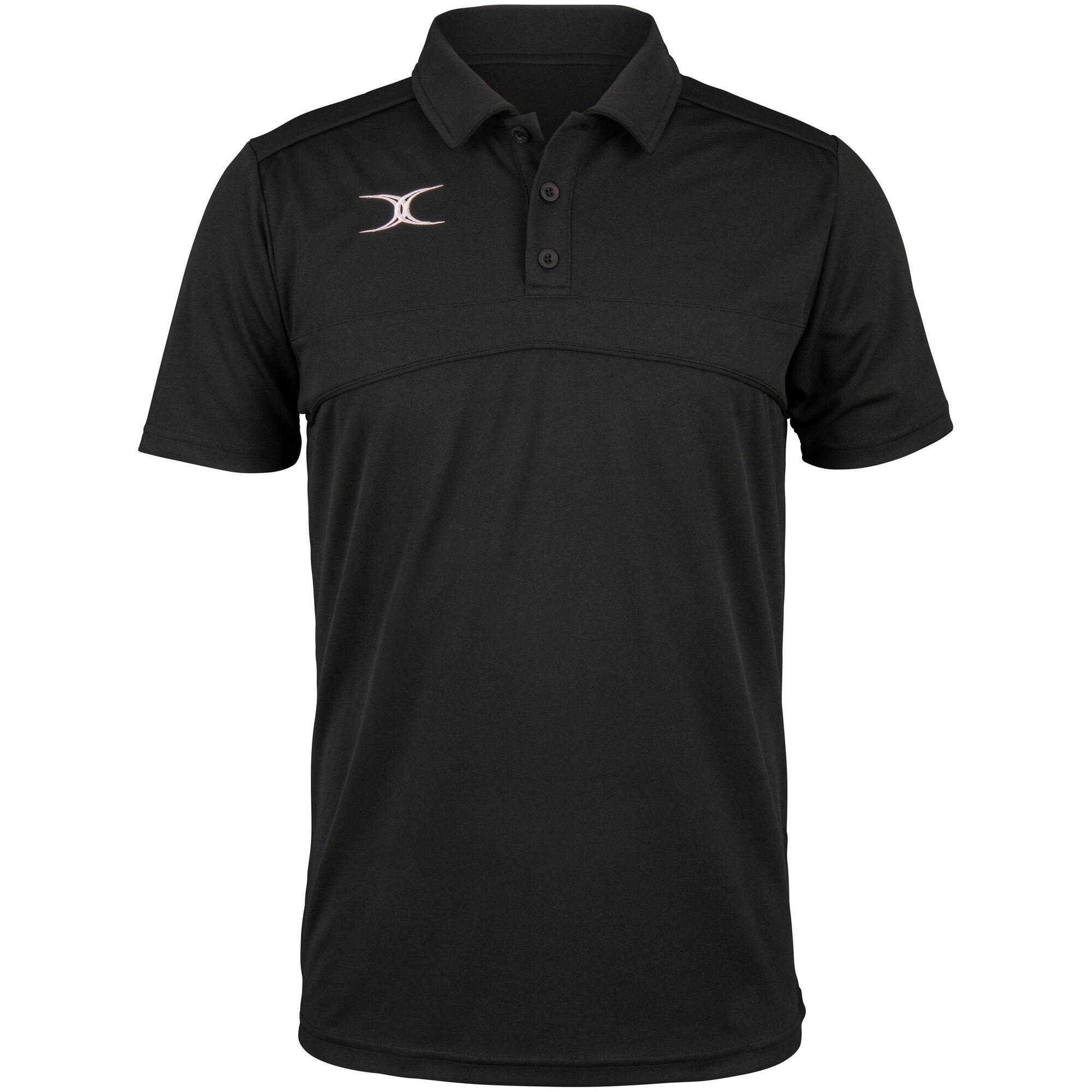 GILBERT Mens Photon Polo Shirt (Black)