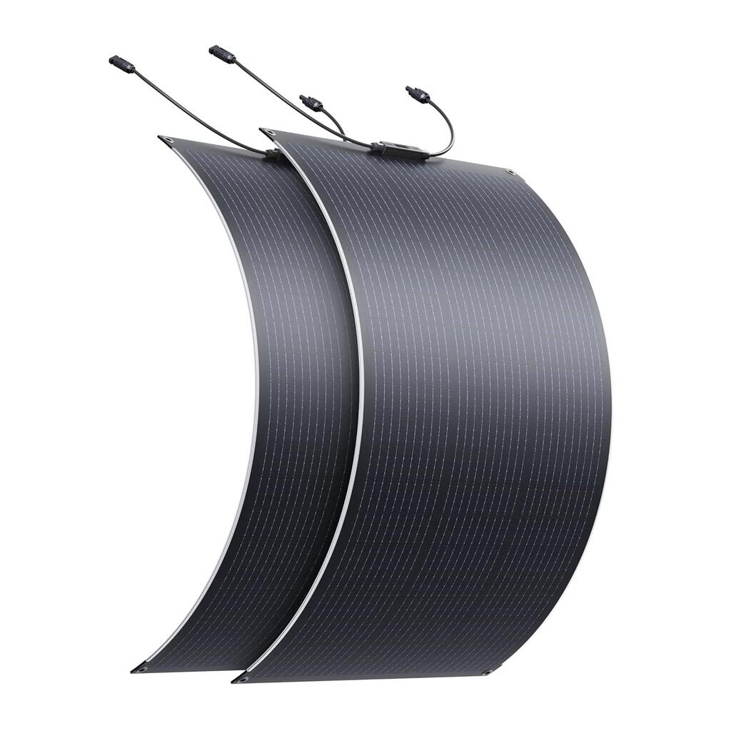BLUETTI PV100 FX Flexible Solar Panel | 200W for RV, Camping, Blackout Emergency