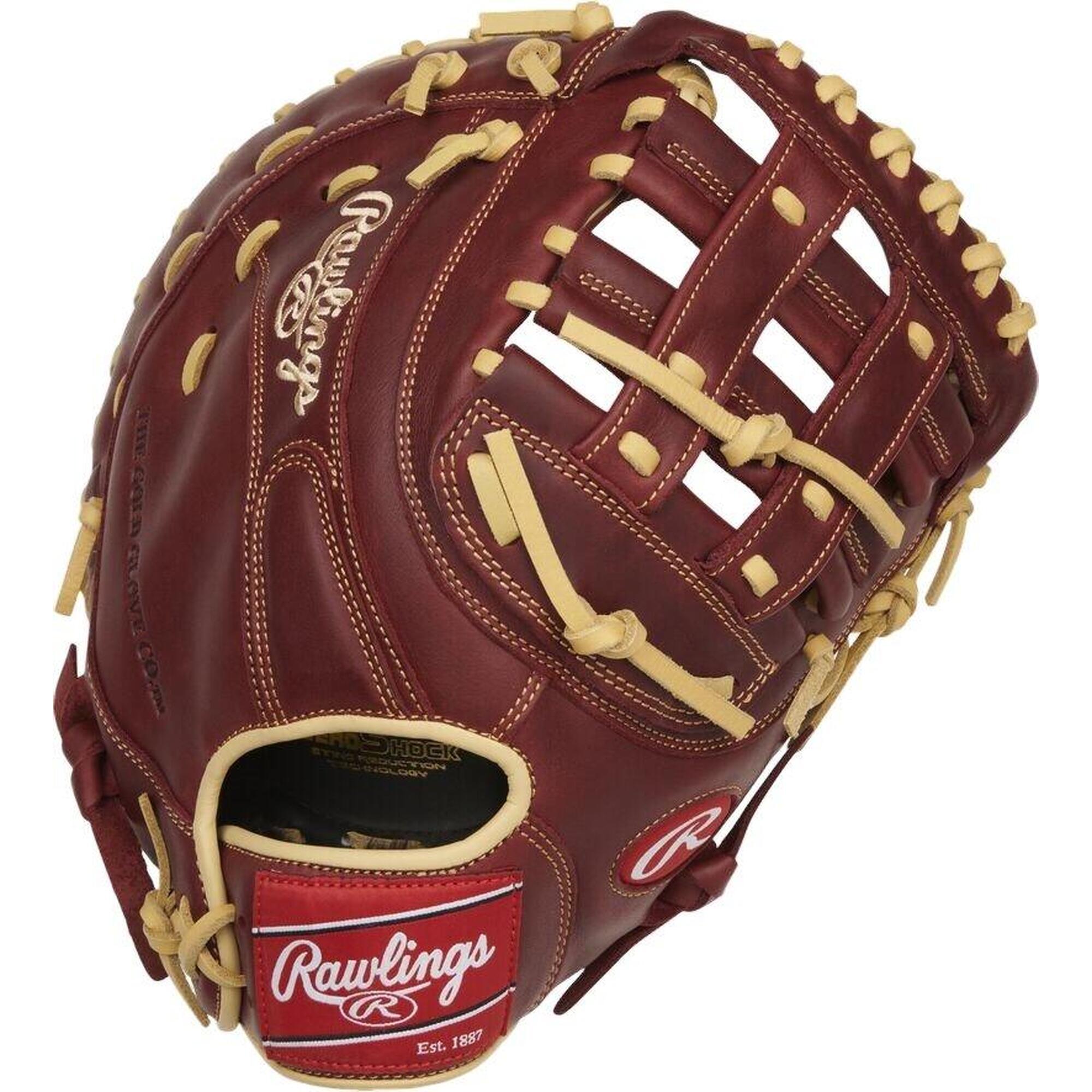 RAWLINGS Baseballová rukavice Sandlot SFM18S velikost 12,5" - prvometařská - levák