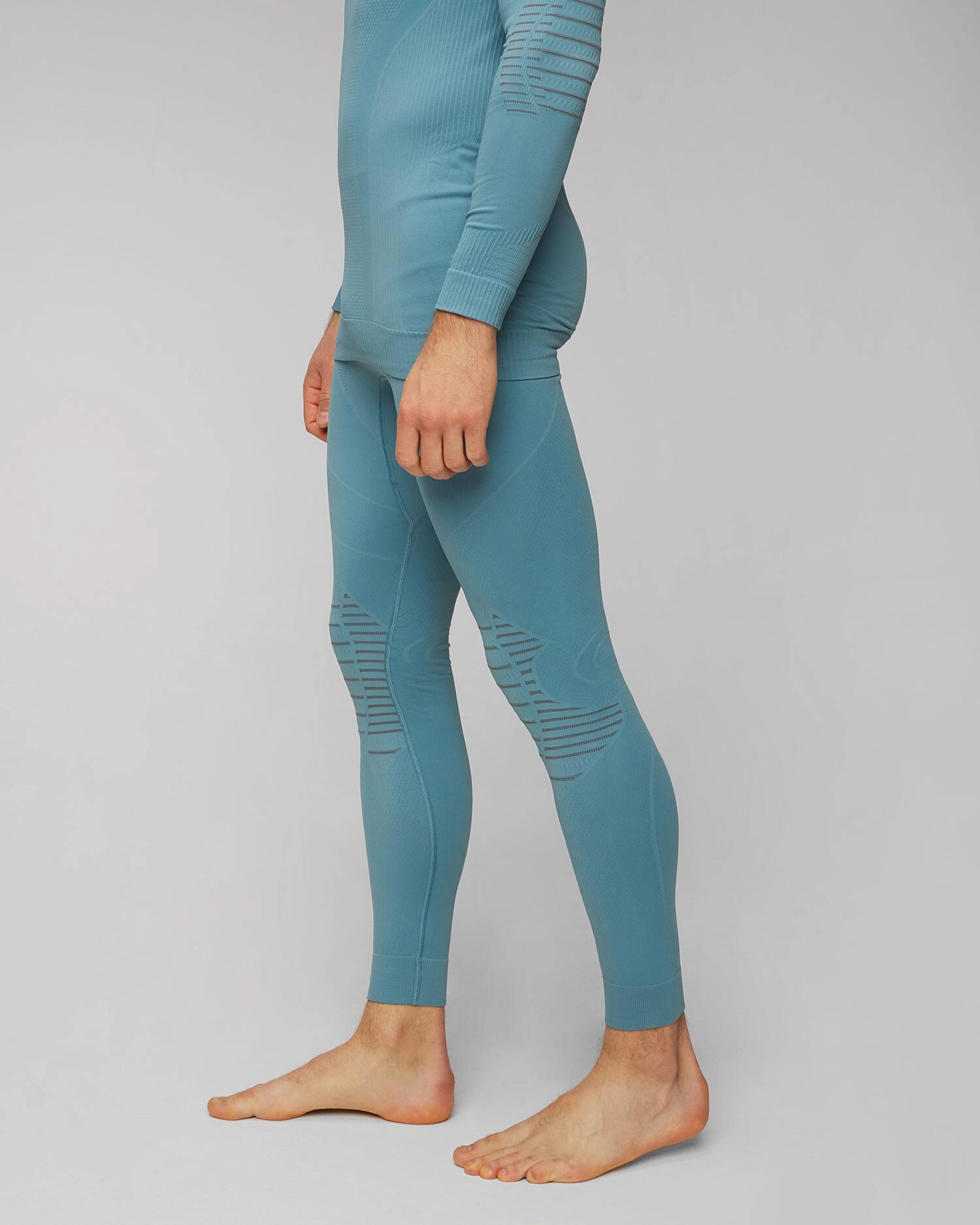 Leginsy męskie termoaktywne X-Bionic Invent 4.0 Blue 3/5