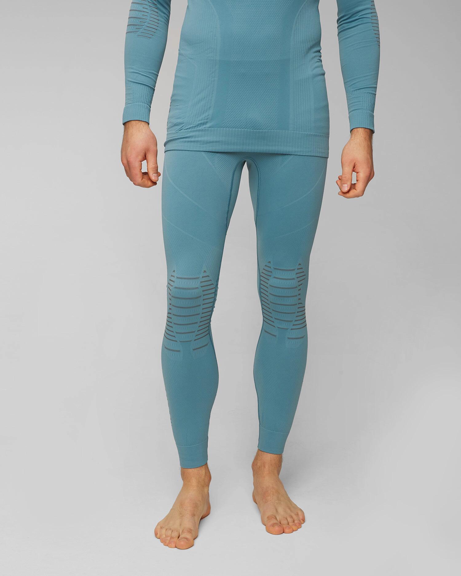 Leginsy męskie termoaktywne X-Bionic Invent 4.0 Blue 4/5